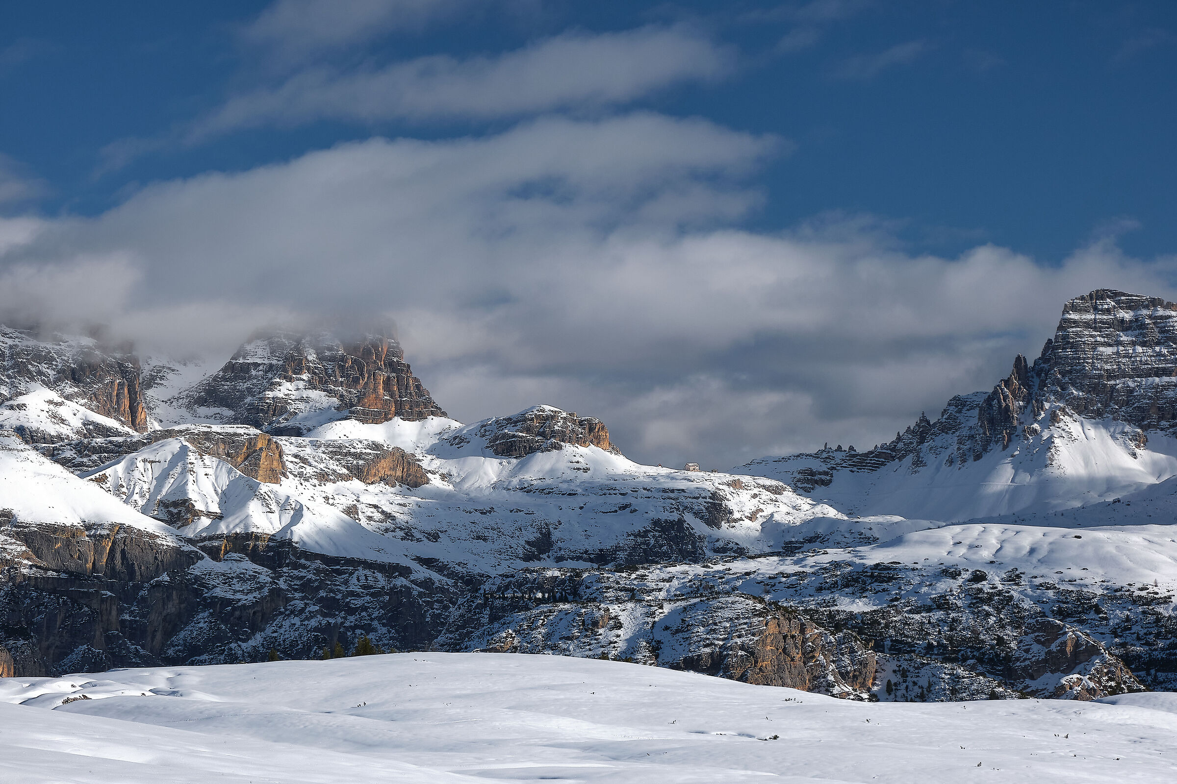 Dolomiti, rifugio Locatelli
