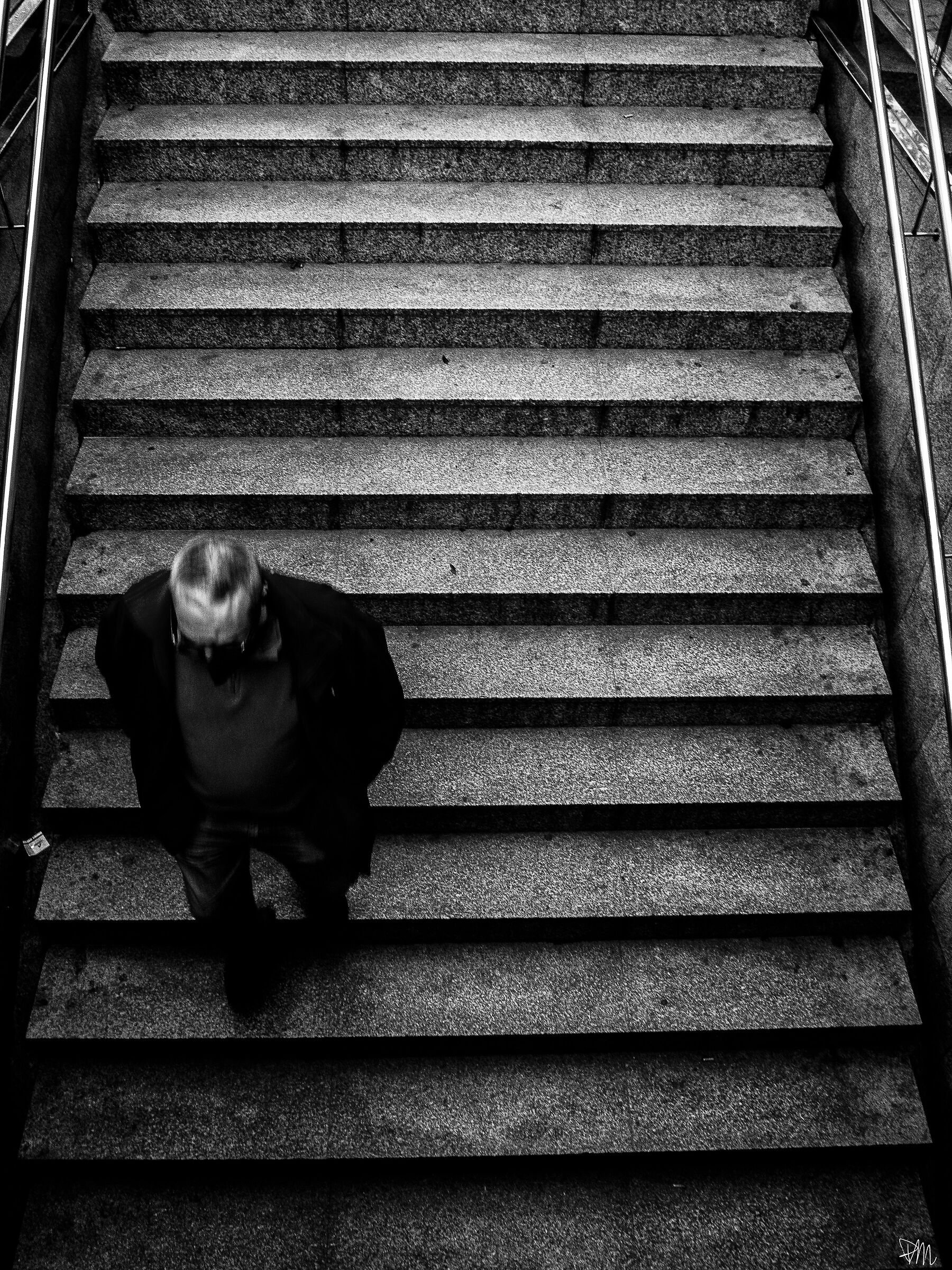 Corro a prendere la metro