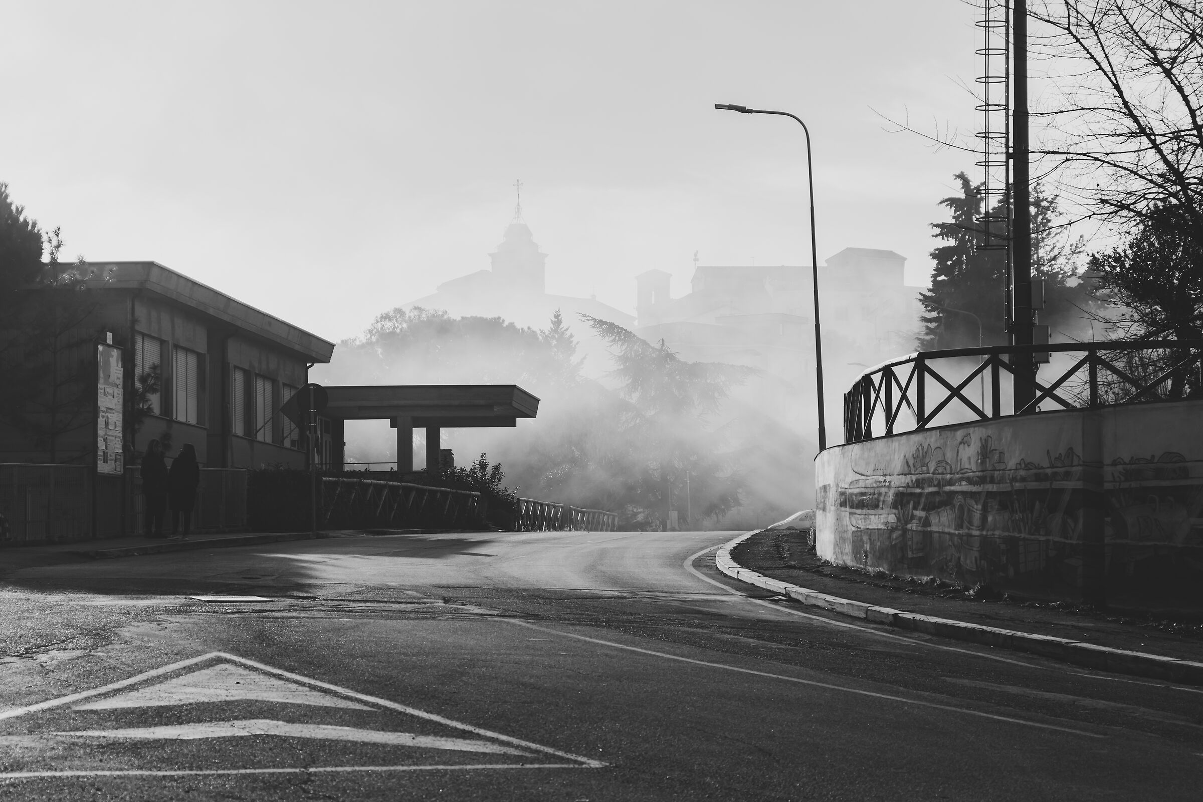 Misty day