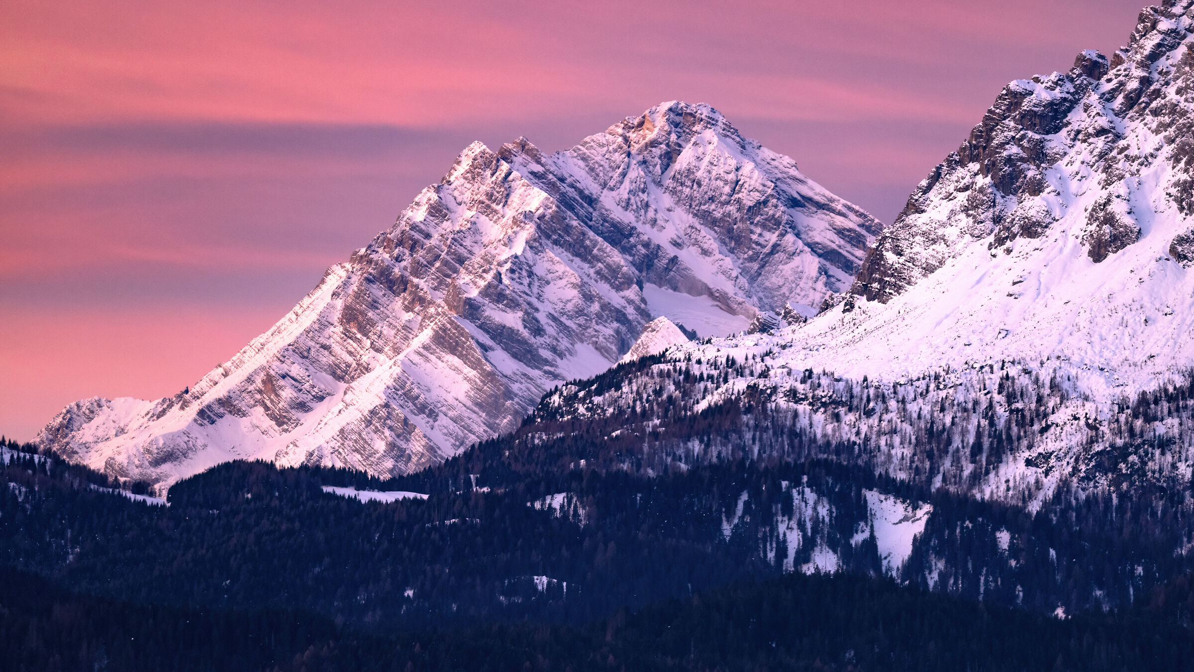 Sunrise on Mount Antelao