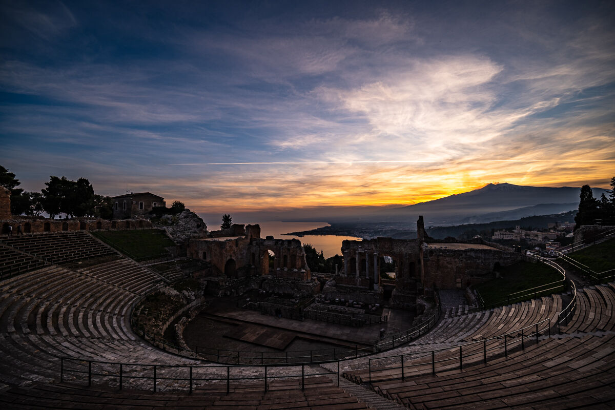 Taormina - Teatro Antico e Etna