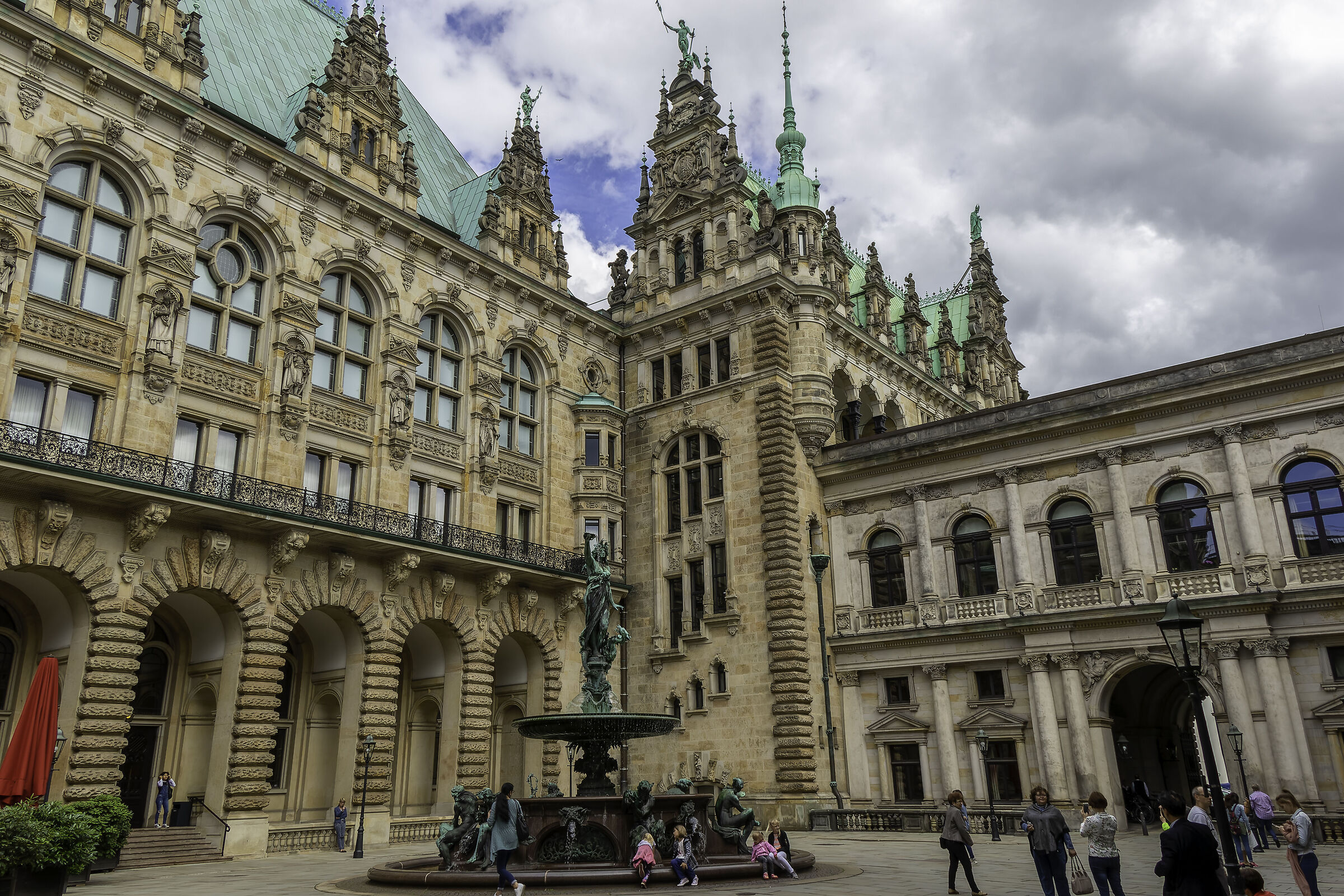 Hamburg - city hall, Germany