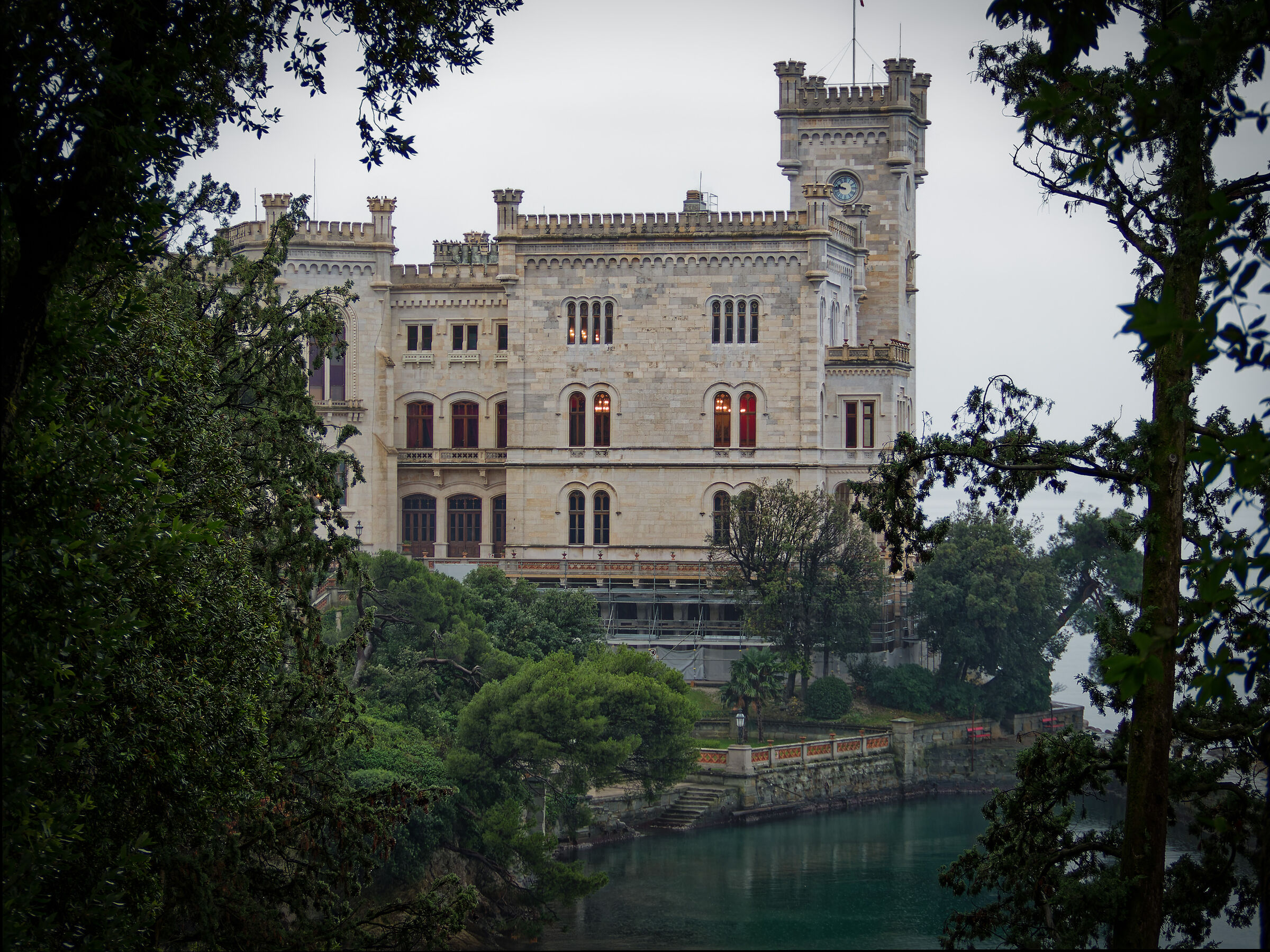 View of Miramare Castle