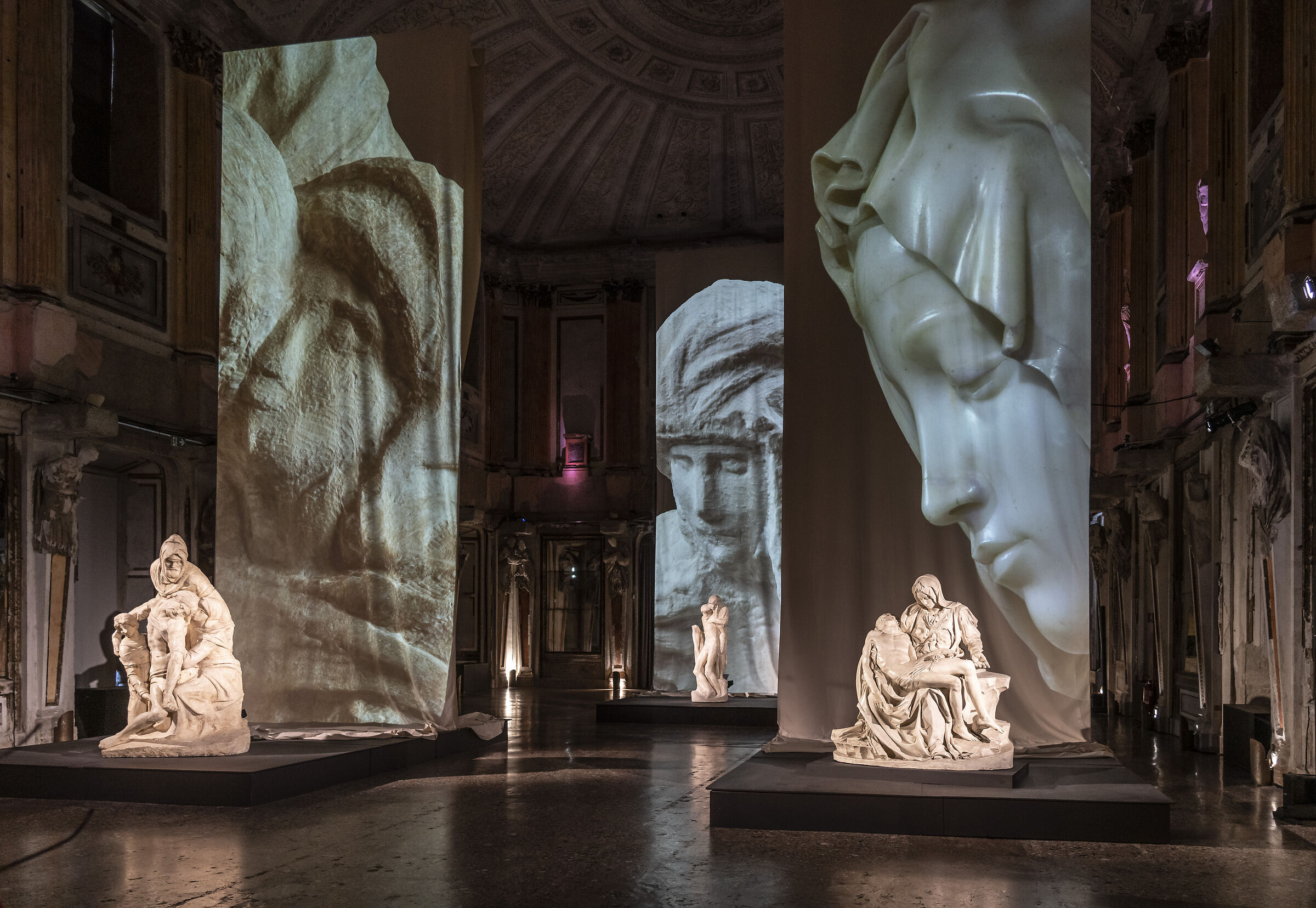 Palazzo Reale. Mostra “Le Pietà di Michelangelo...