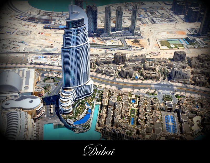 vista dal Burj Khalifa