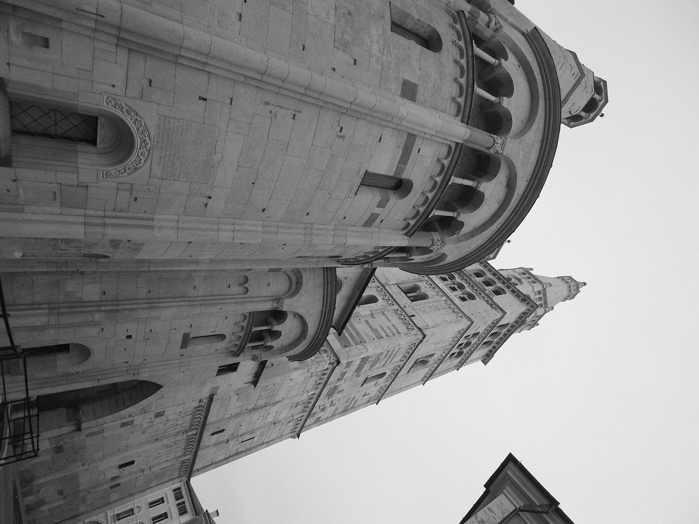 The Duomo in black and white 3