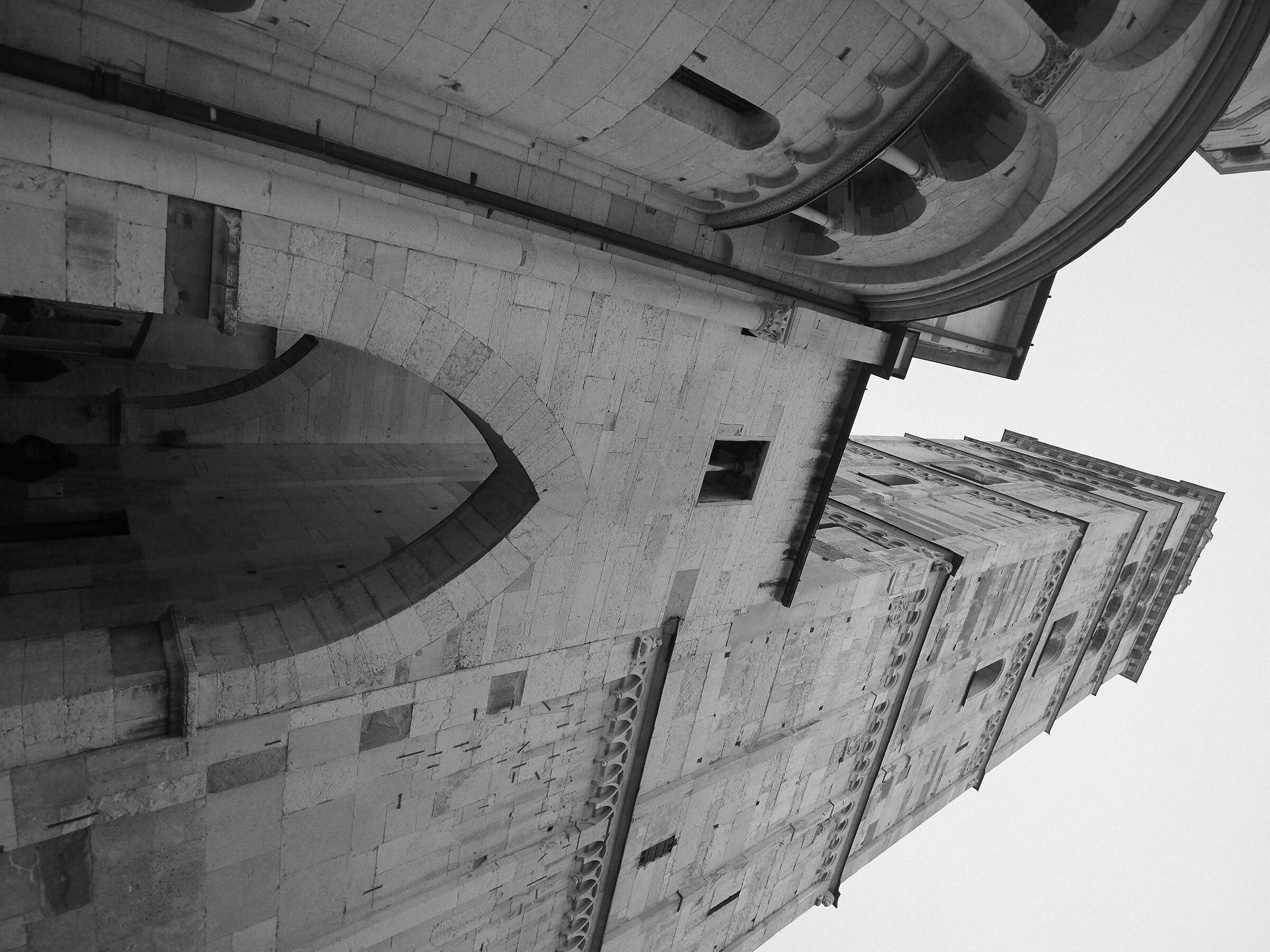 The Duomo in black and white 4