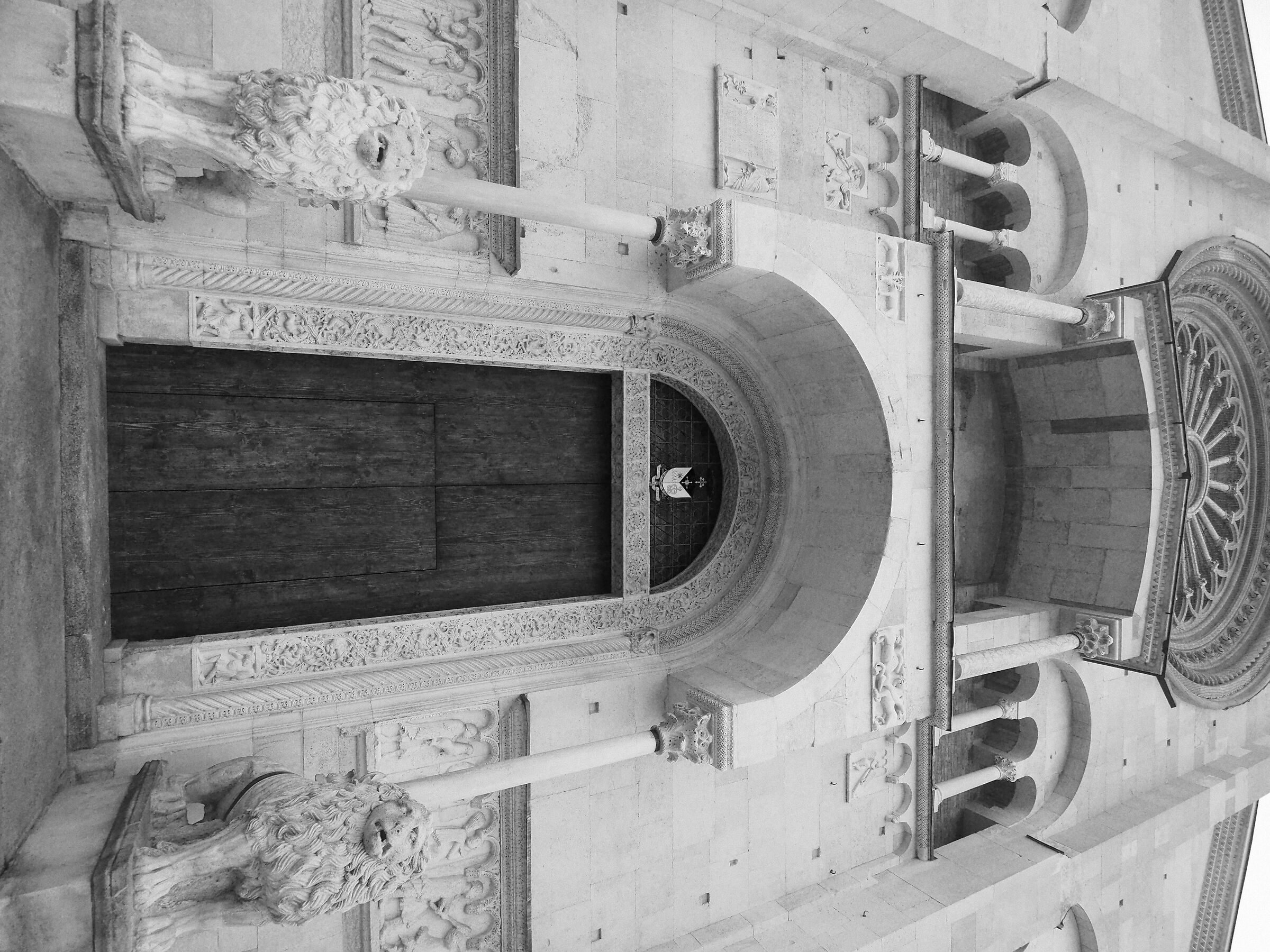 The Duomo in black and white 6