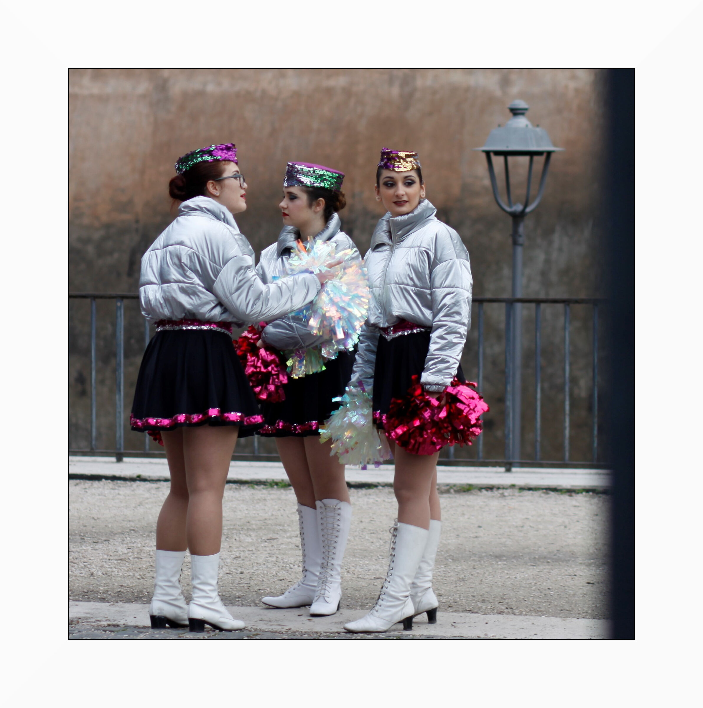 Majorettes chattering