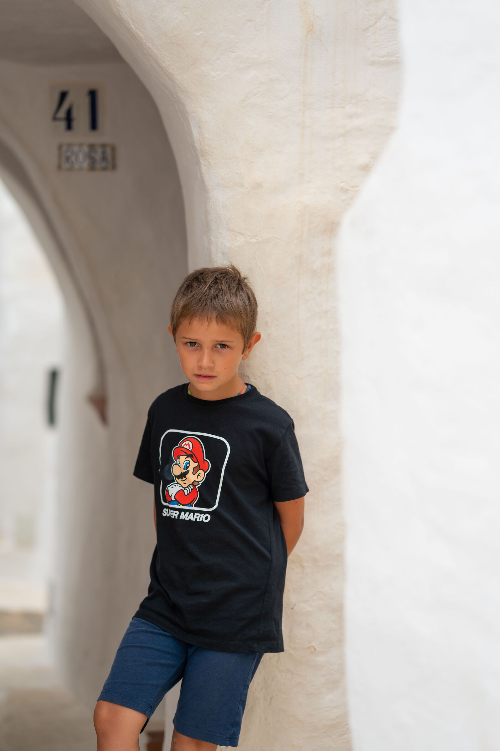 Walking around Binibeca Vej