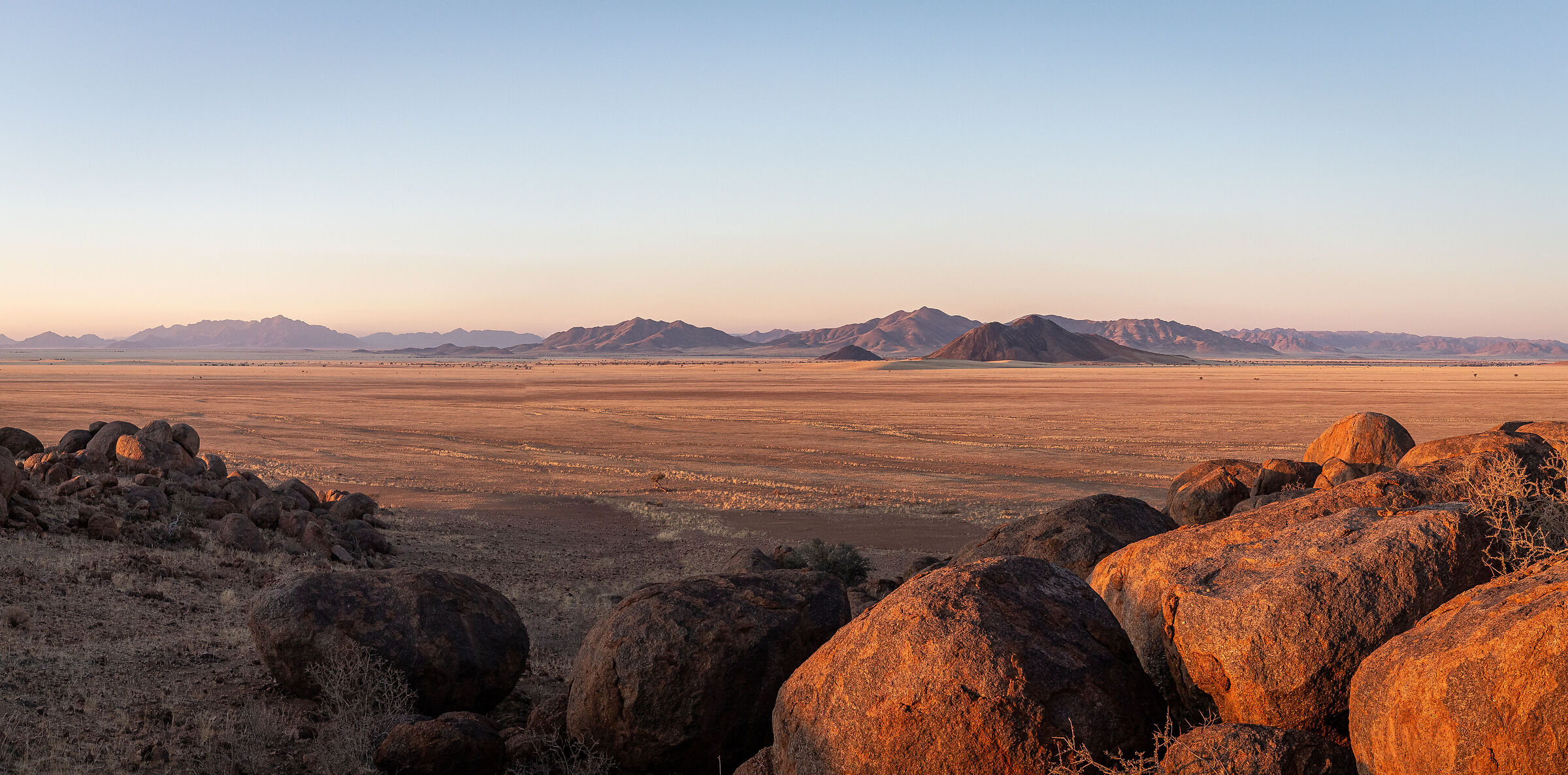 Namib at the last light