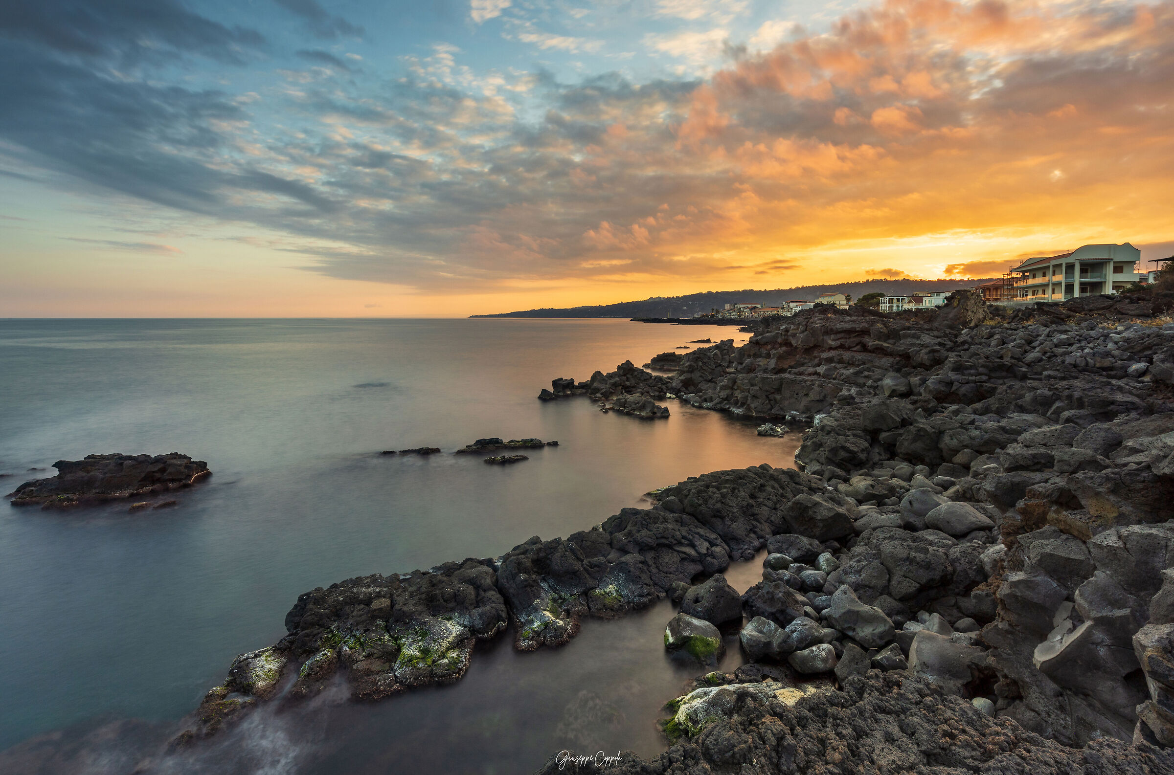 Tramonto siculo - Stazzo