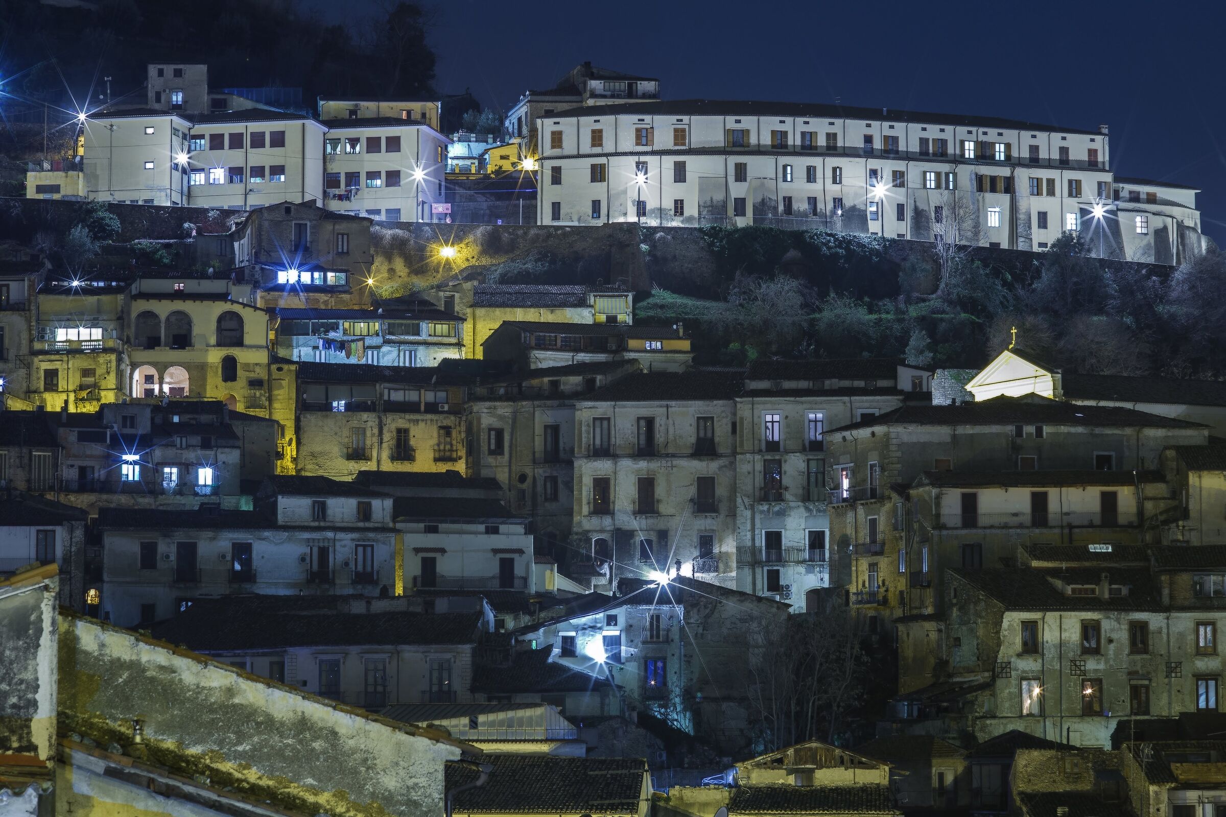 View of the historic center of Cosenza