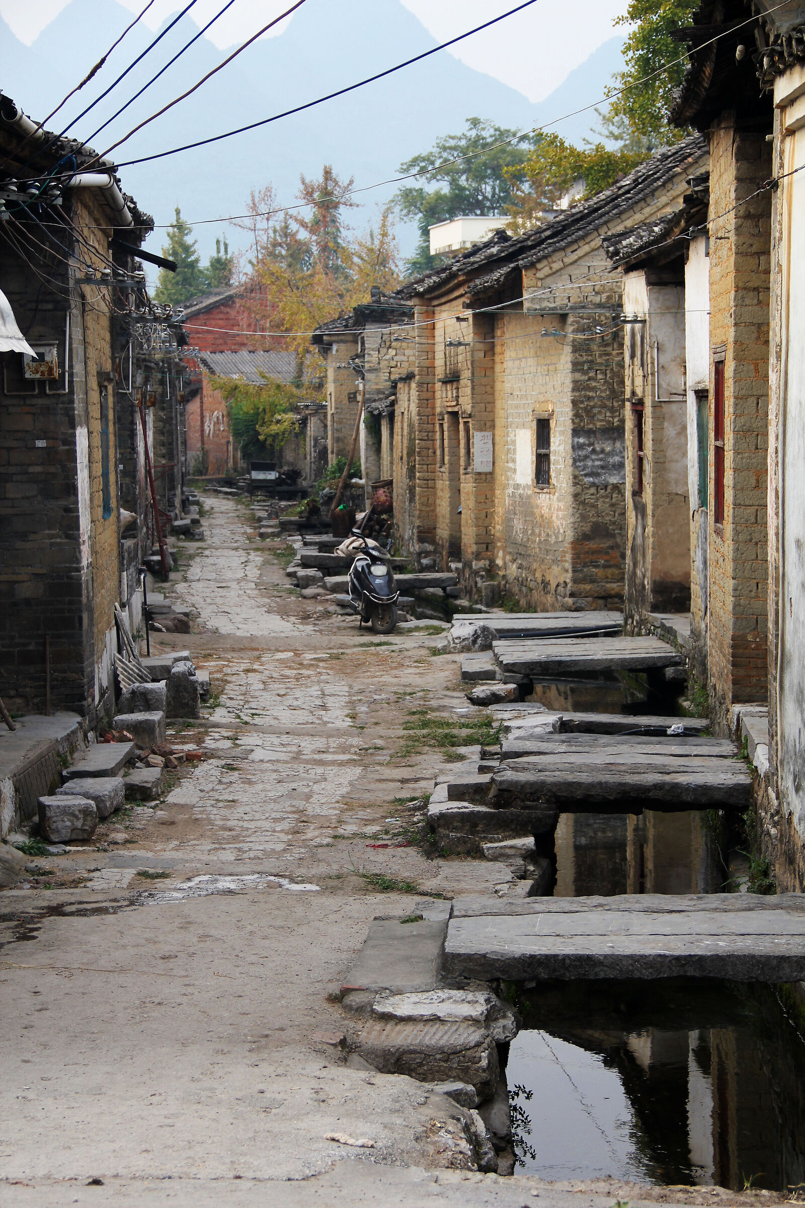 villaggio abbandonato