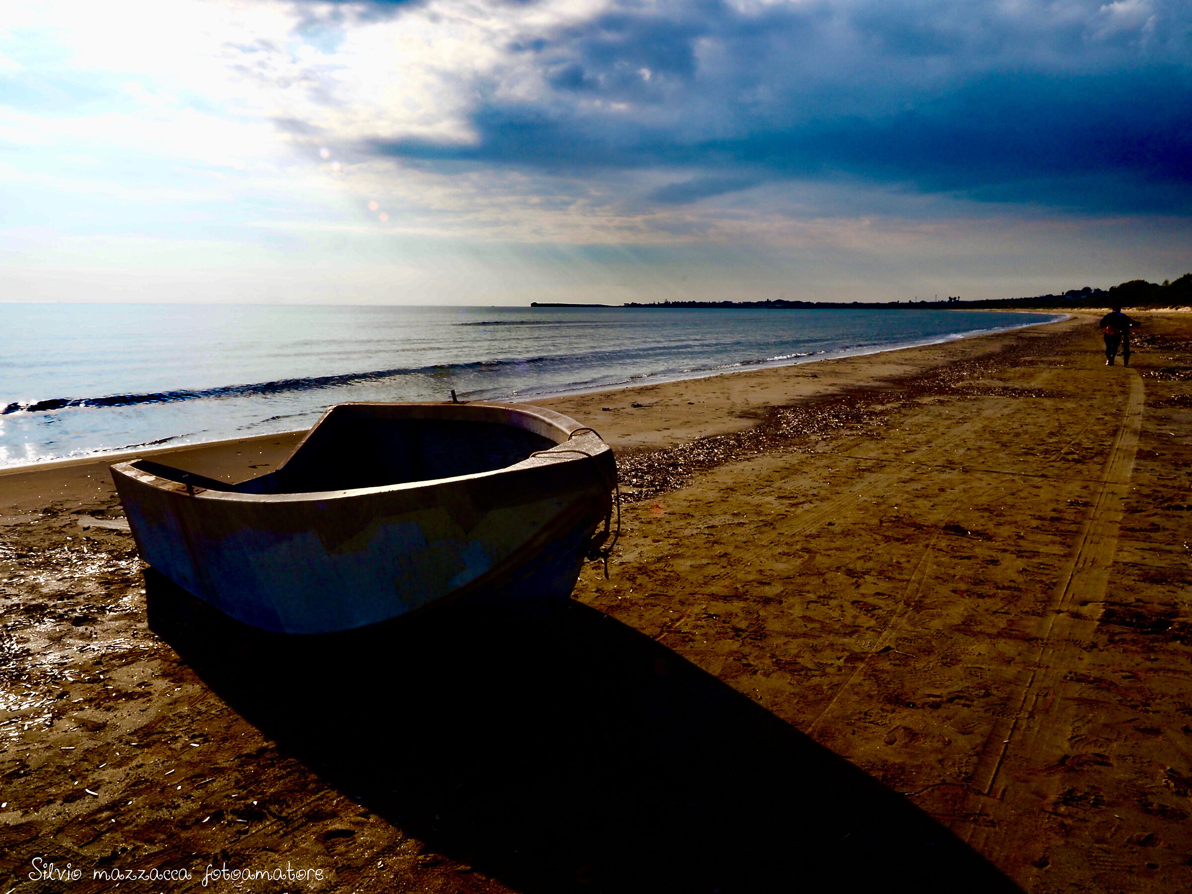 The beach