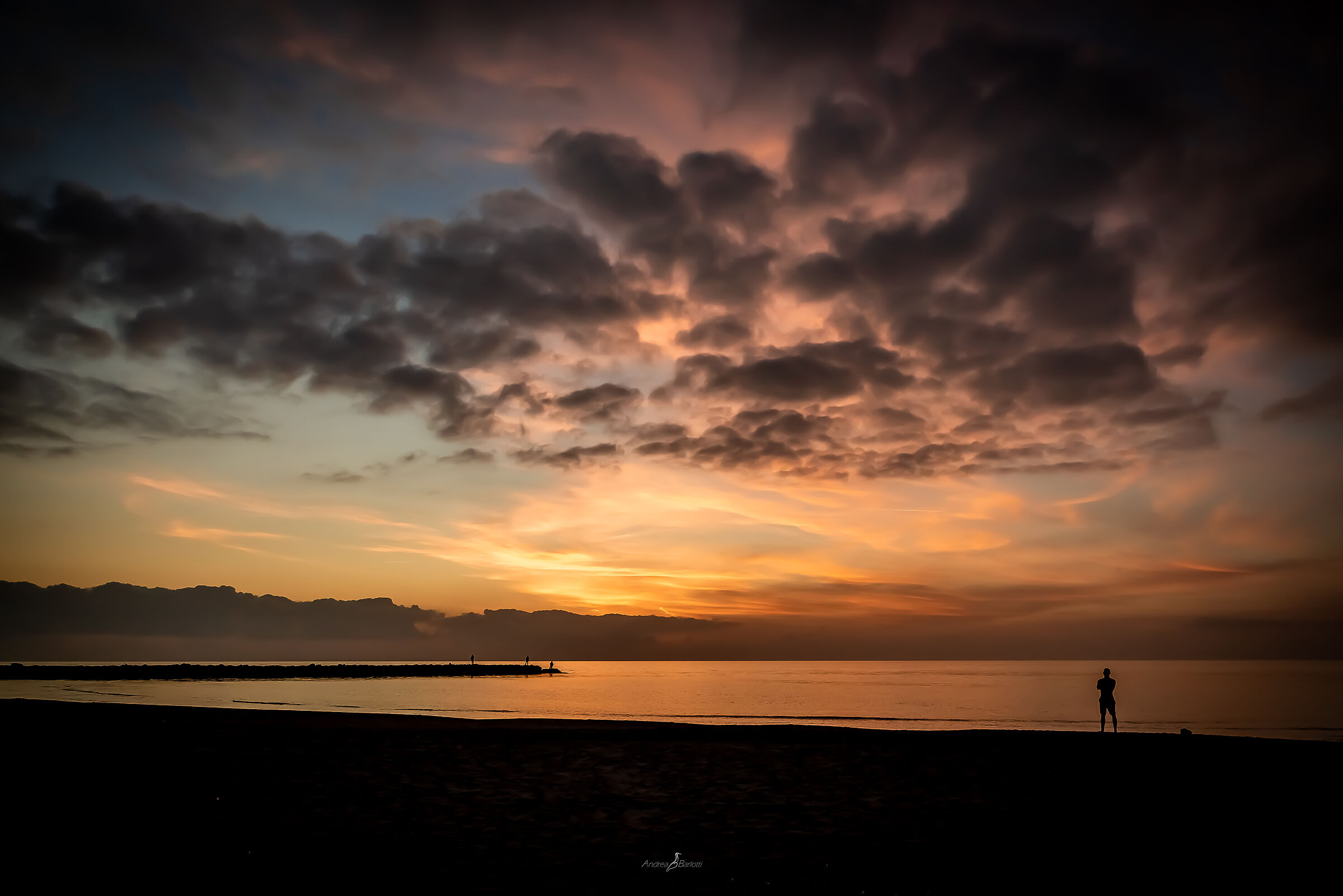 The first sunset