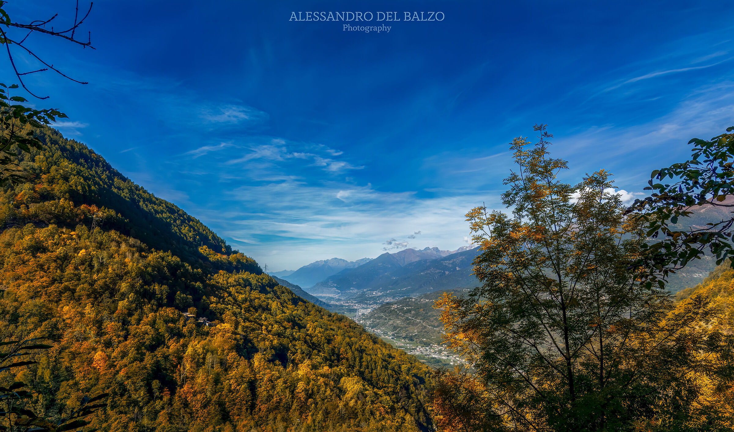Valtellina in autunno