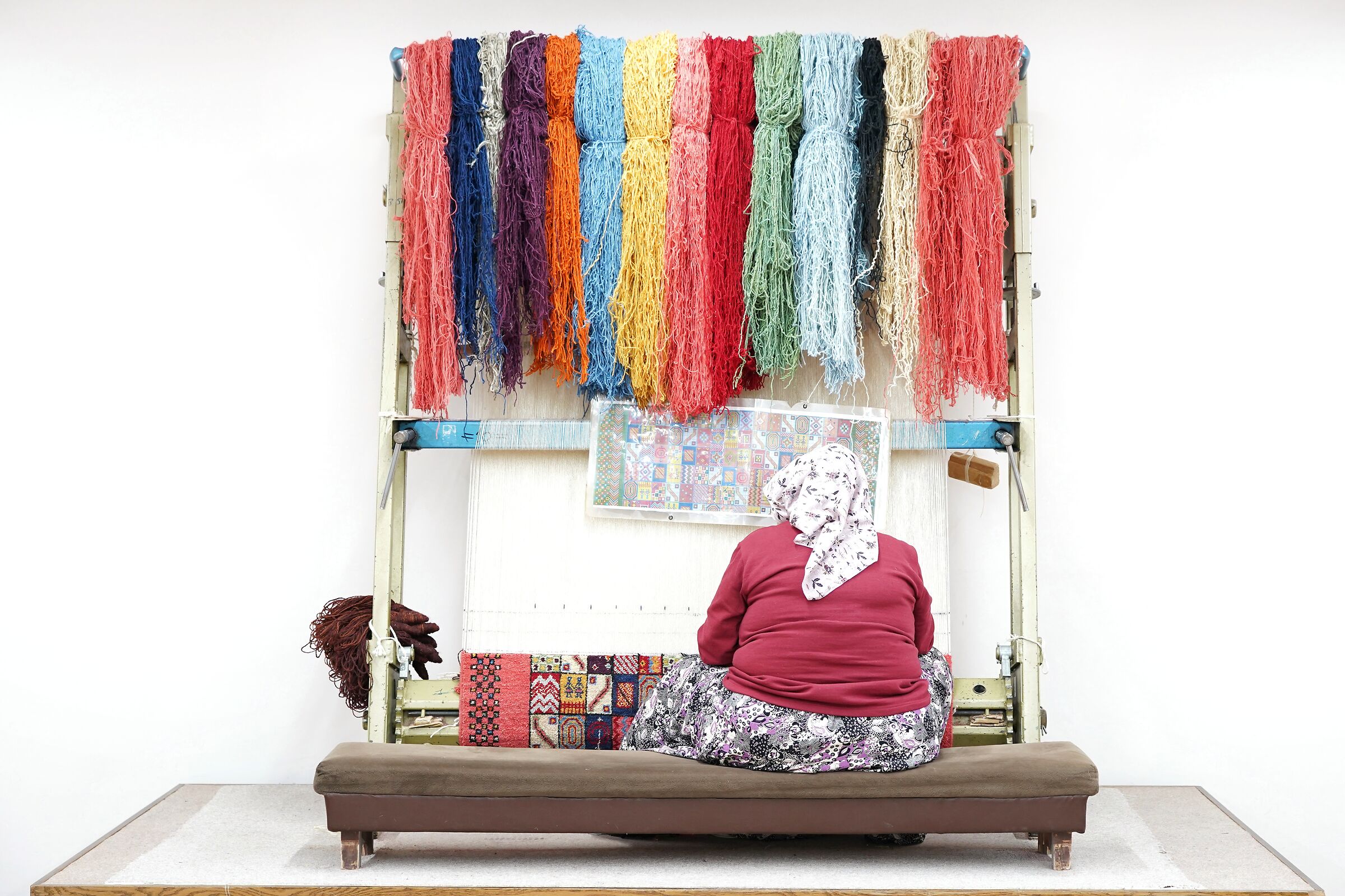 Un tappeto di colori