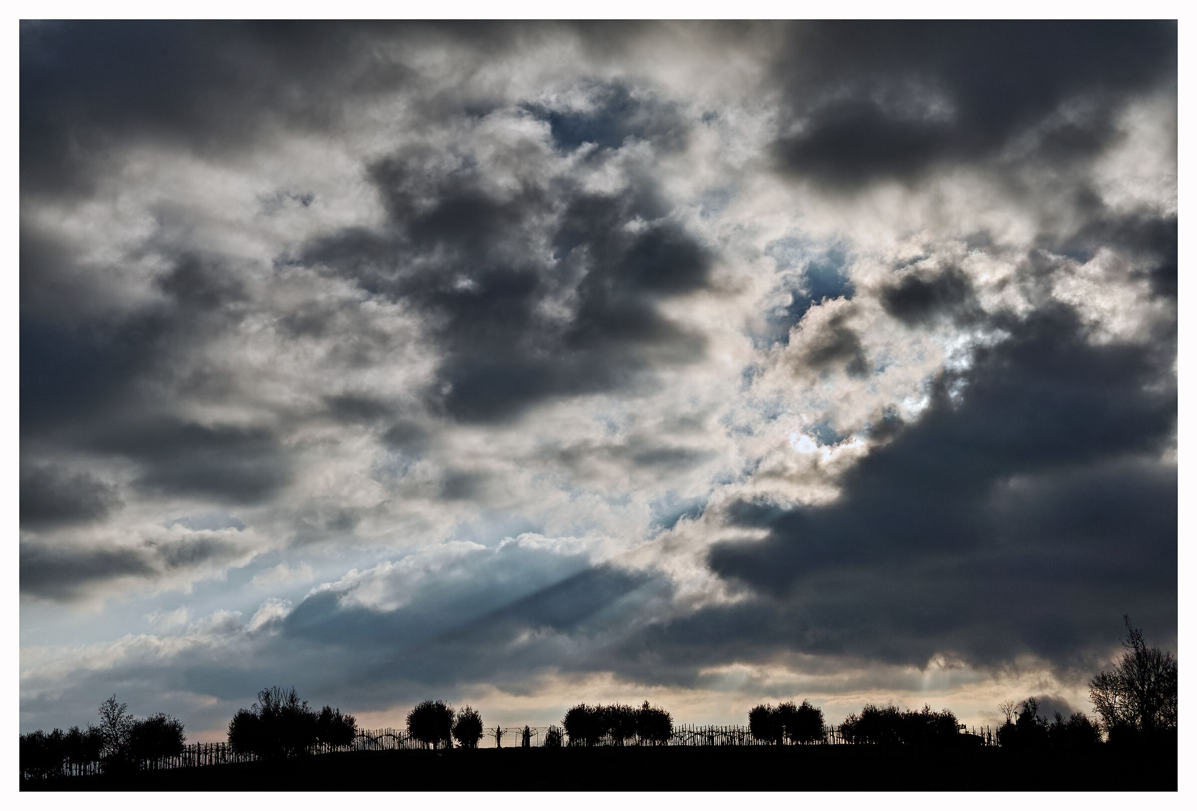 Sunset in Franciacorta