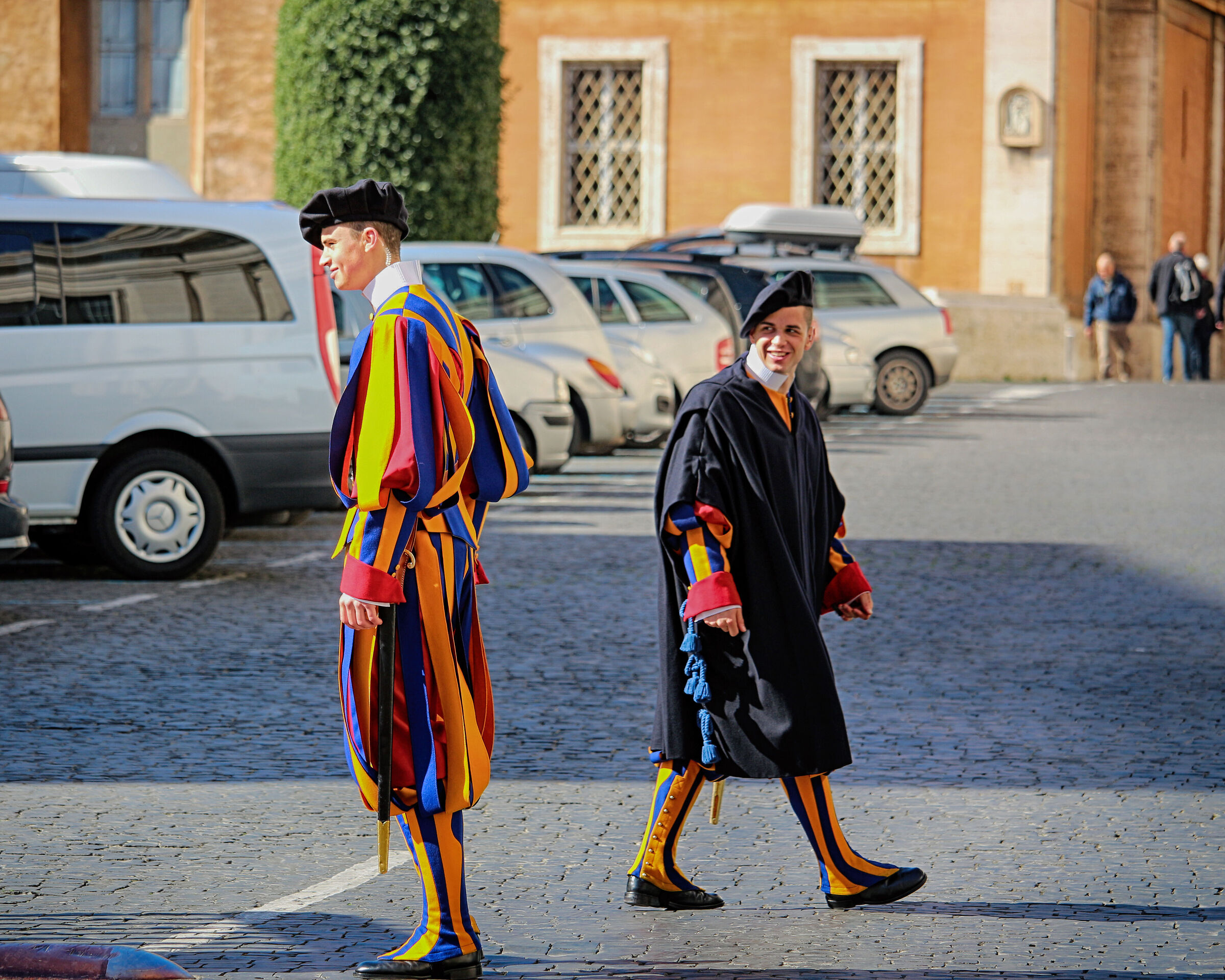 Swiss Guards...