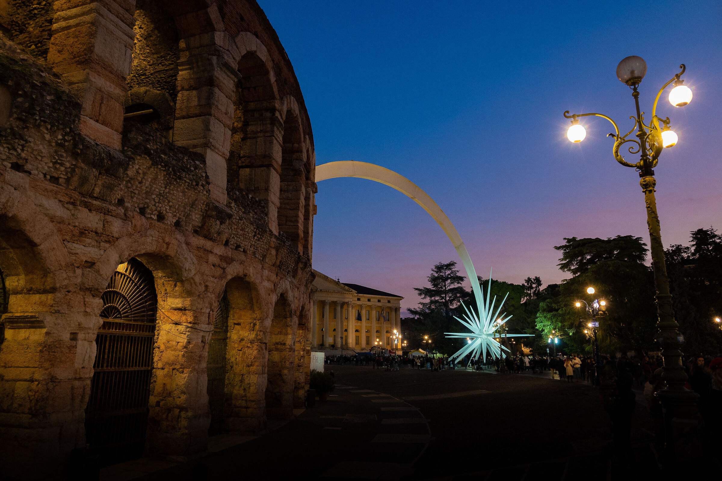 A comet in Verona