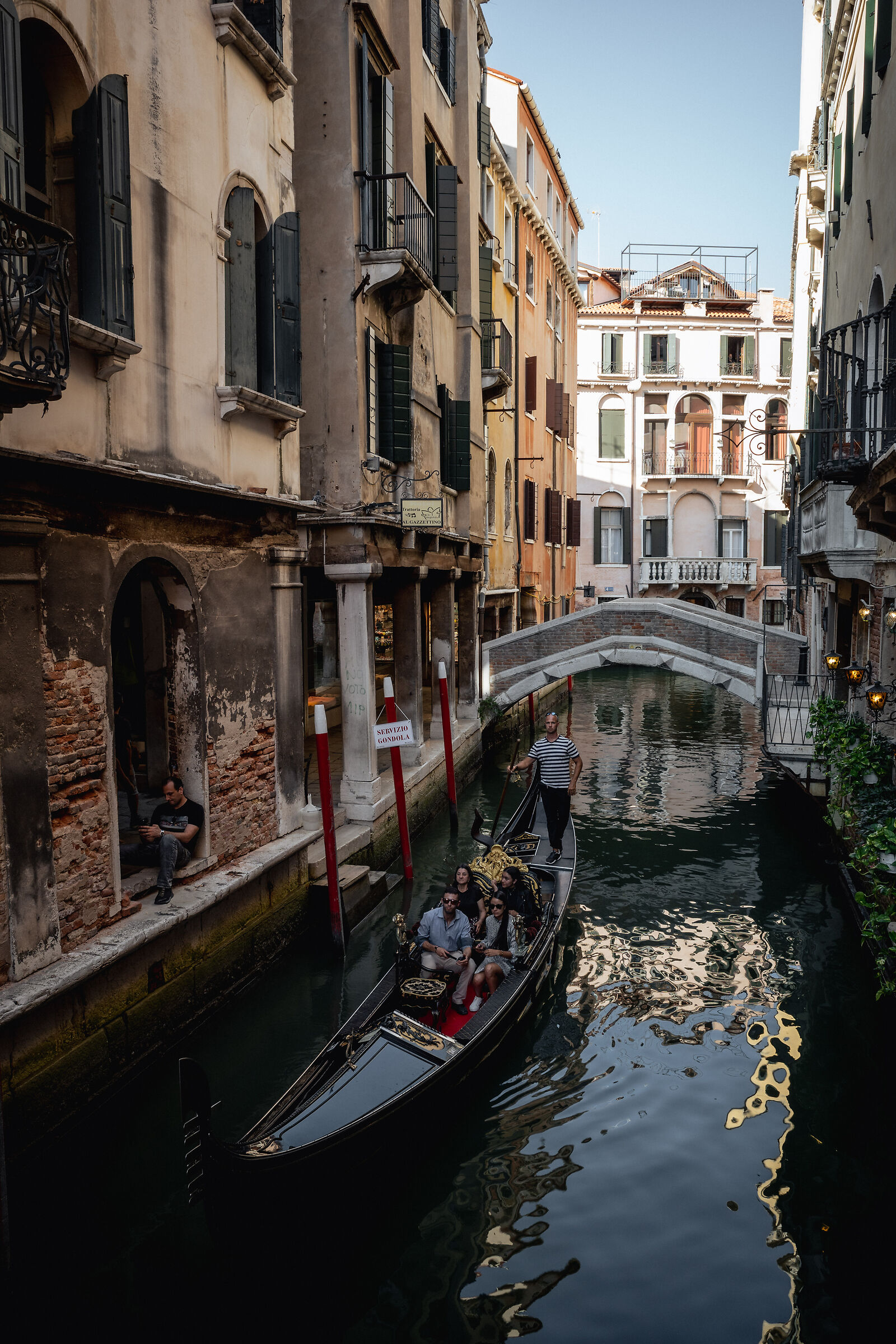Venezia, servizio gondola