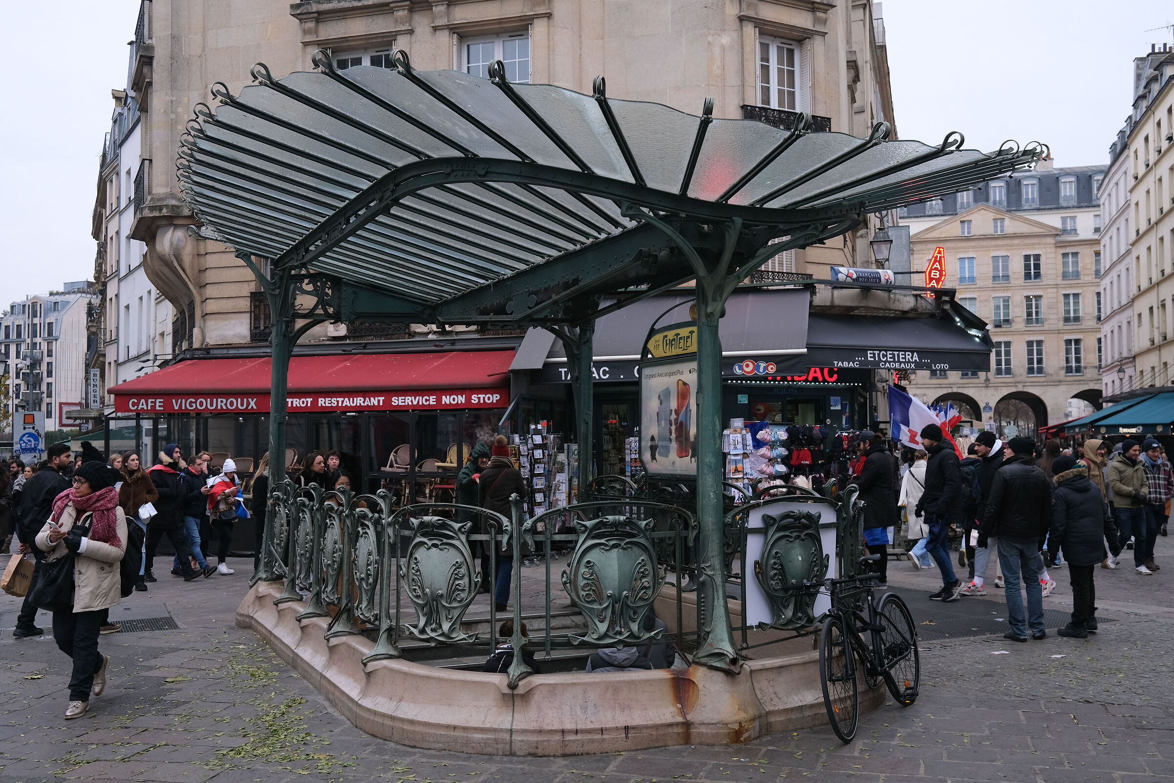 The newsstand of Chatelet