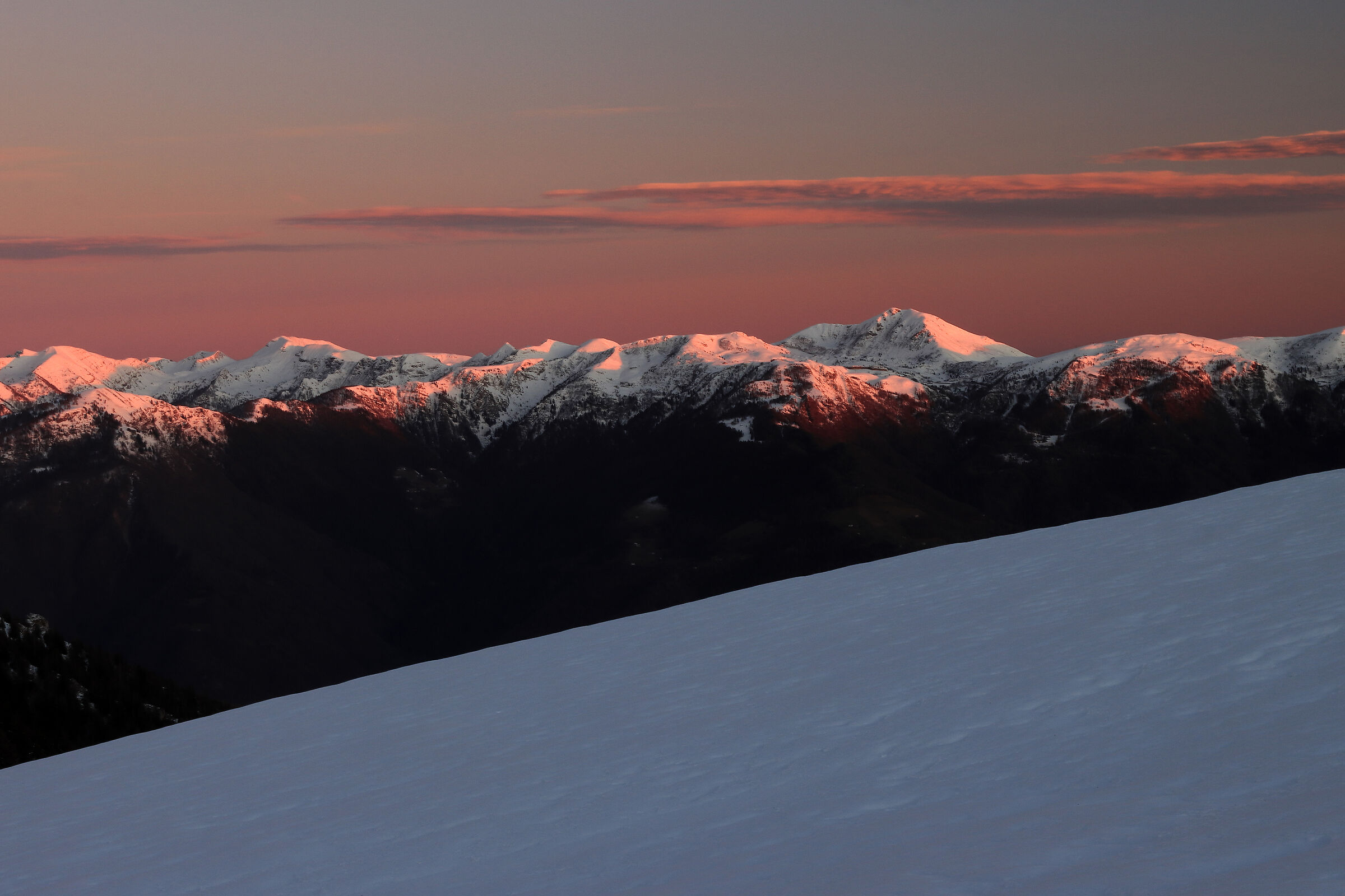 TONIGHT ... -sunset camuno-