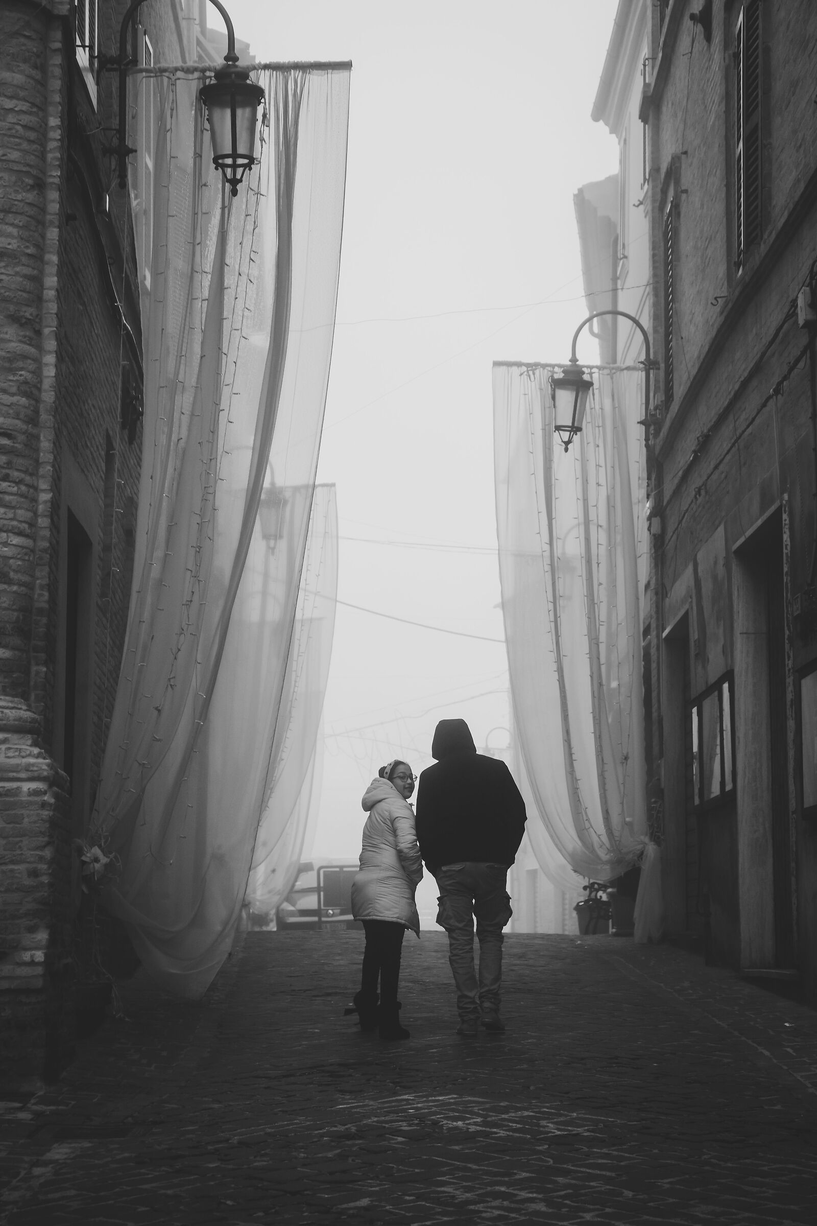 Walk in the fog
