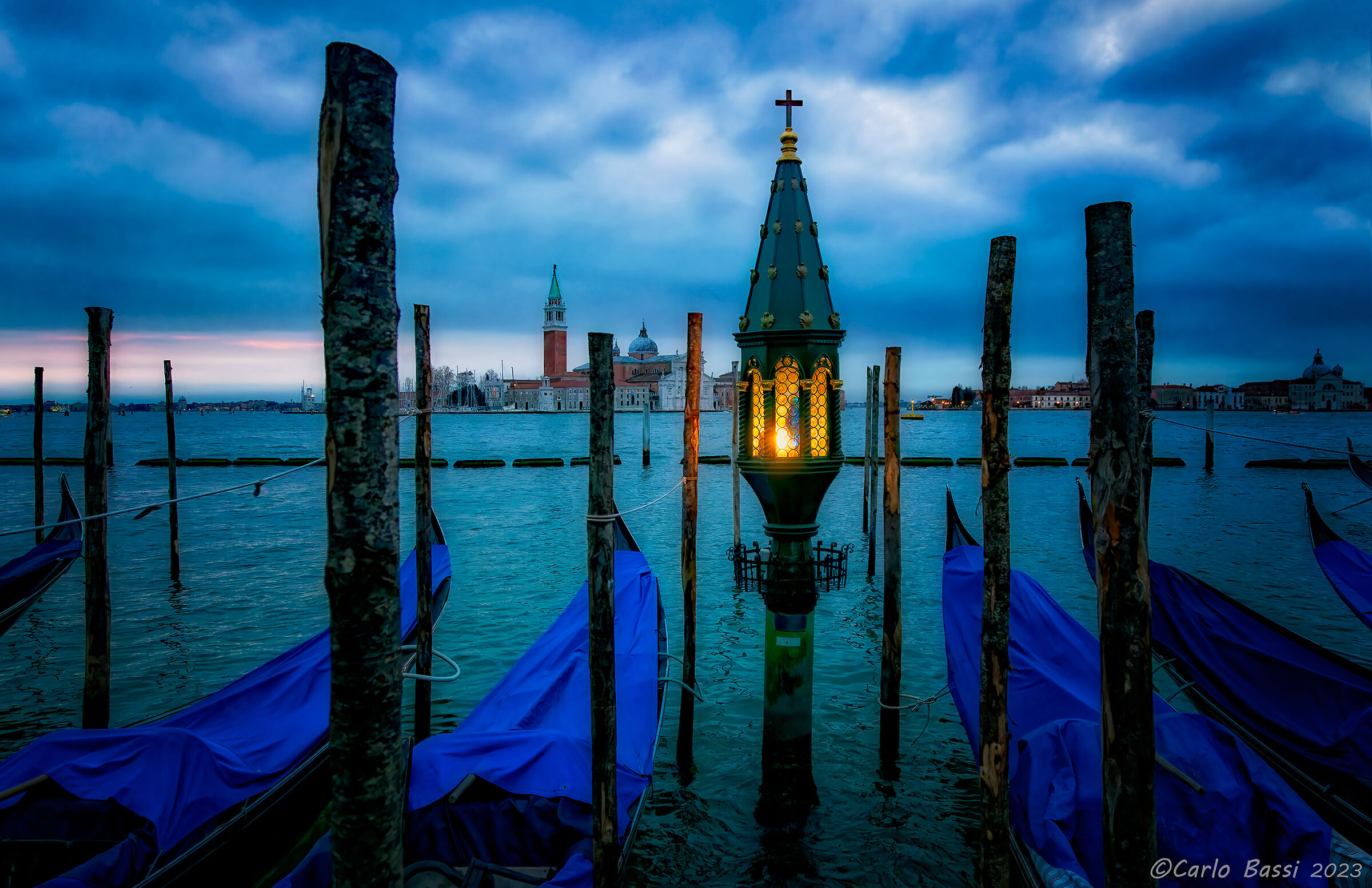 Venice in blue