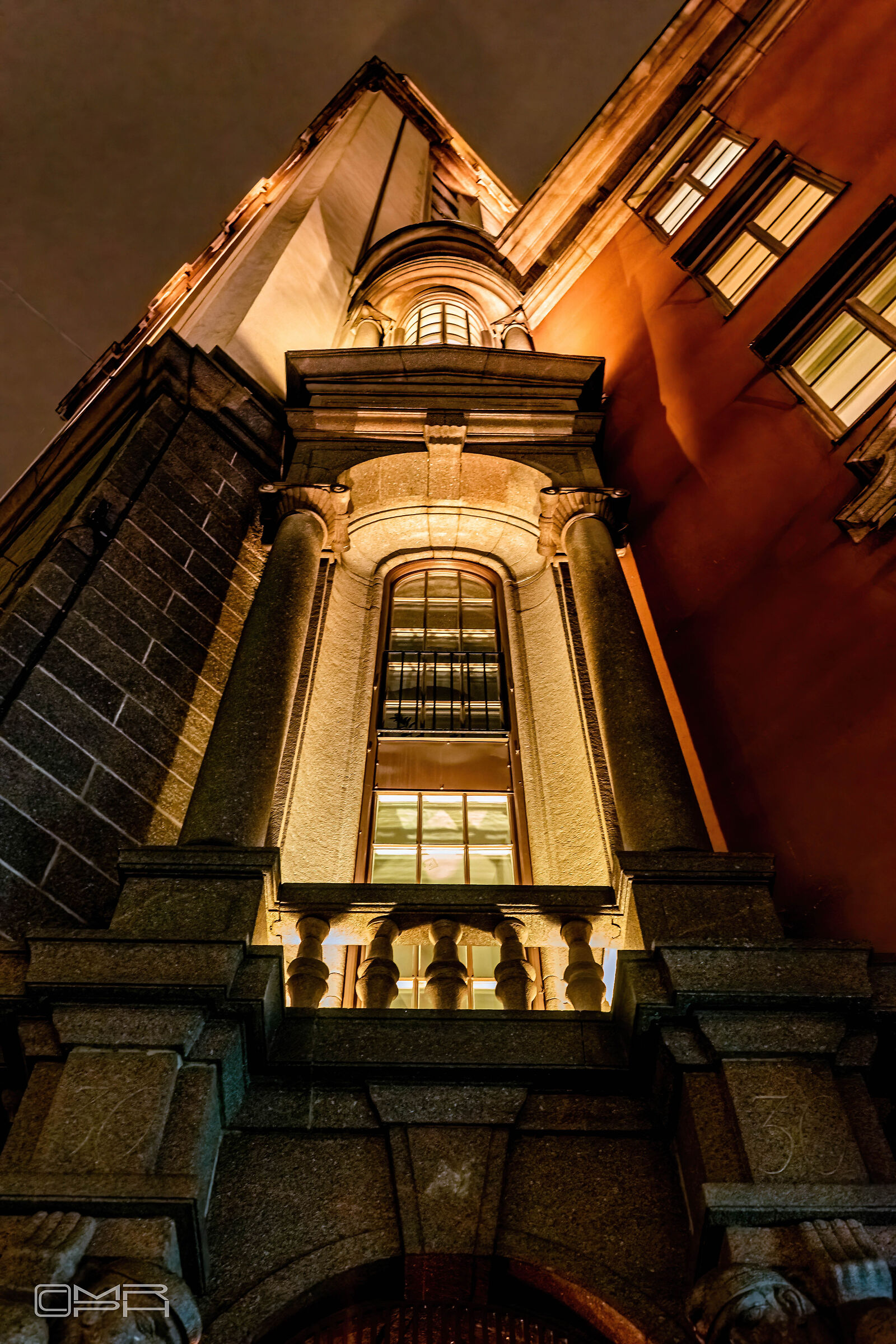 Palace from below