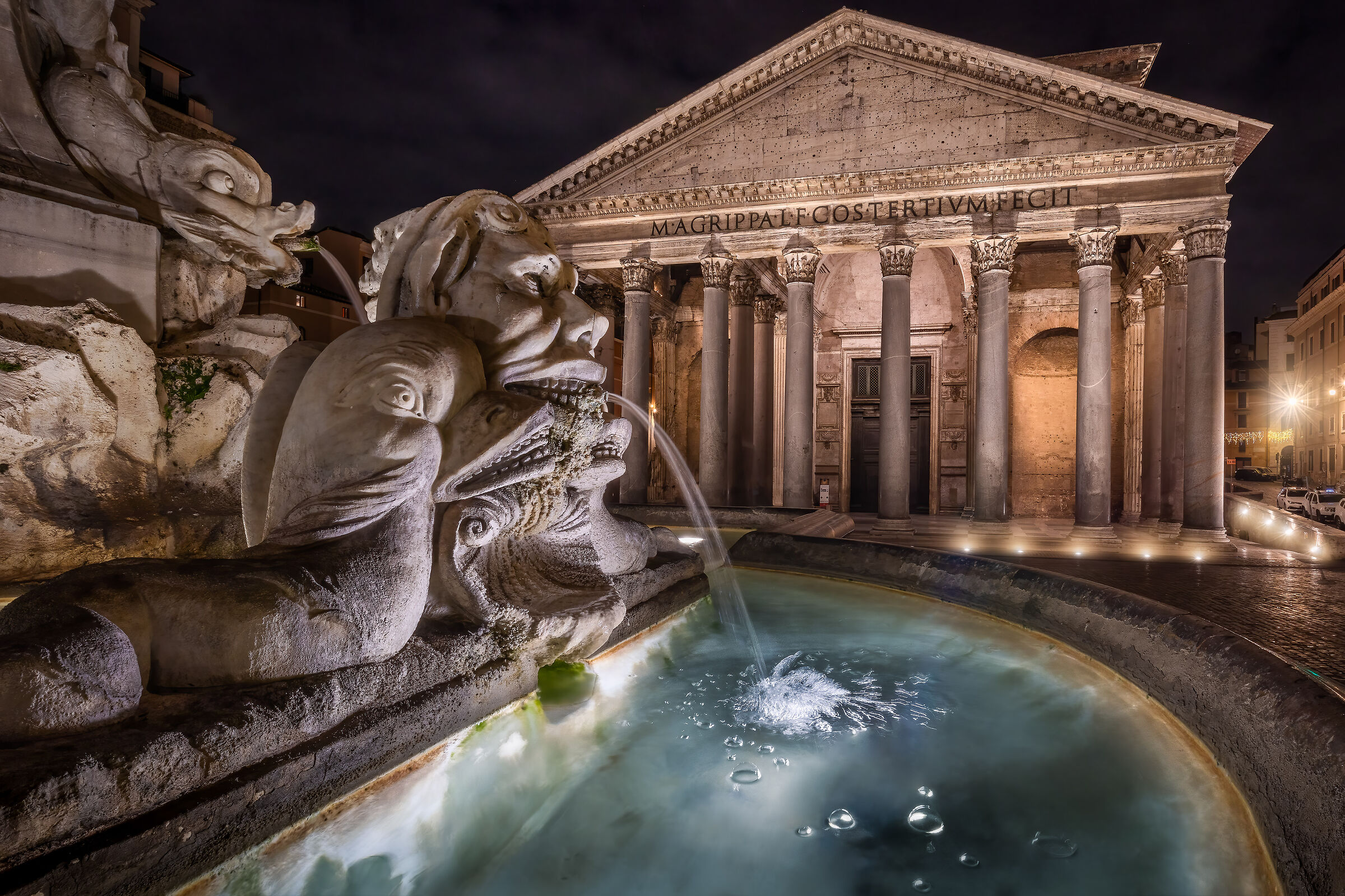 La fontana del Pantheon