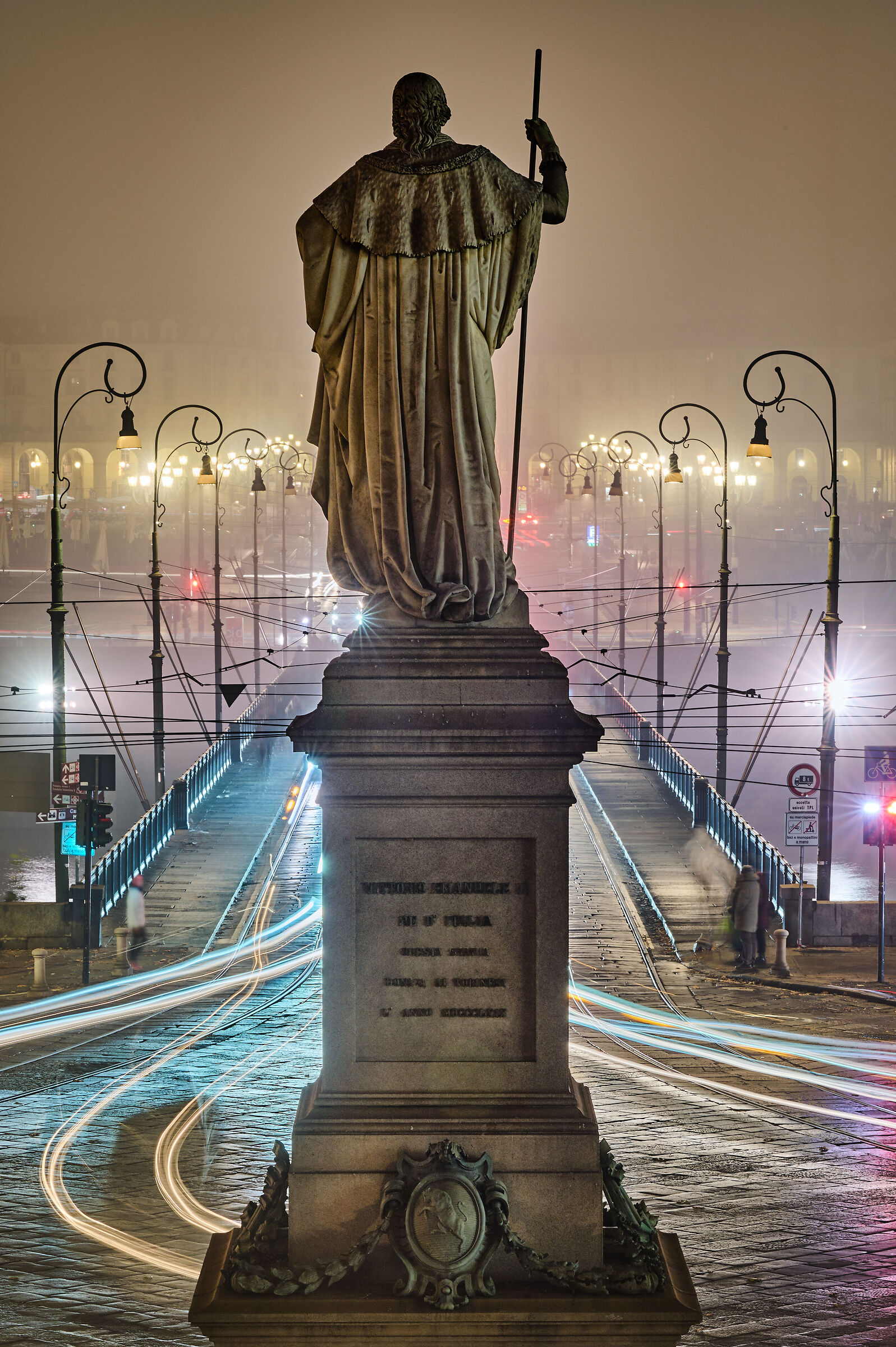 Lights in the fog