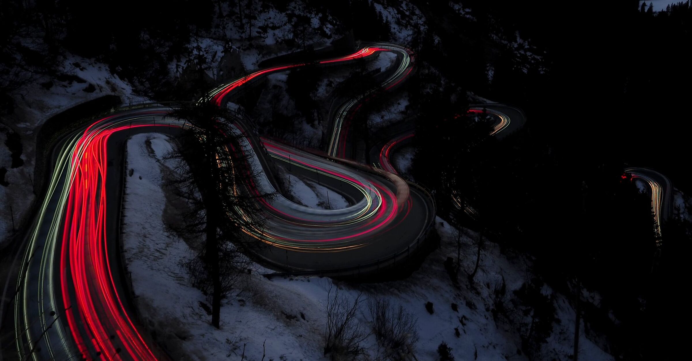 Maloja: tortuosità.