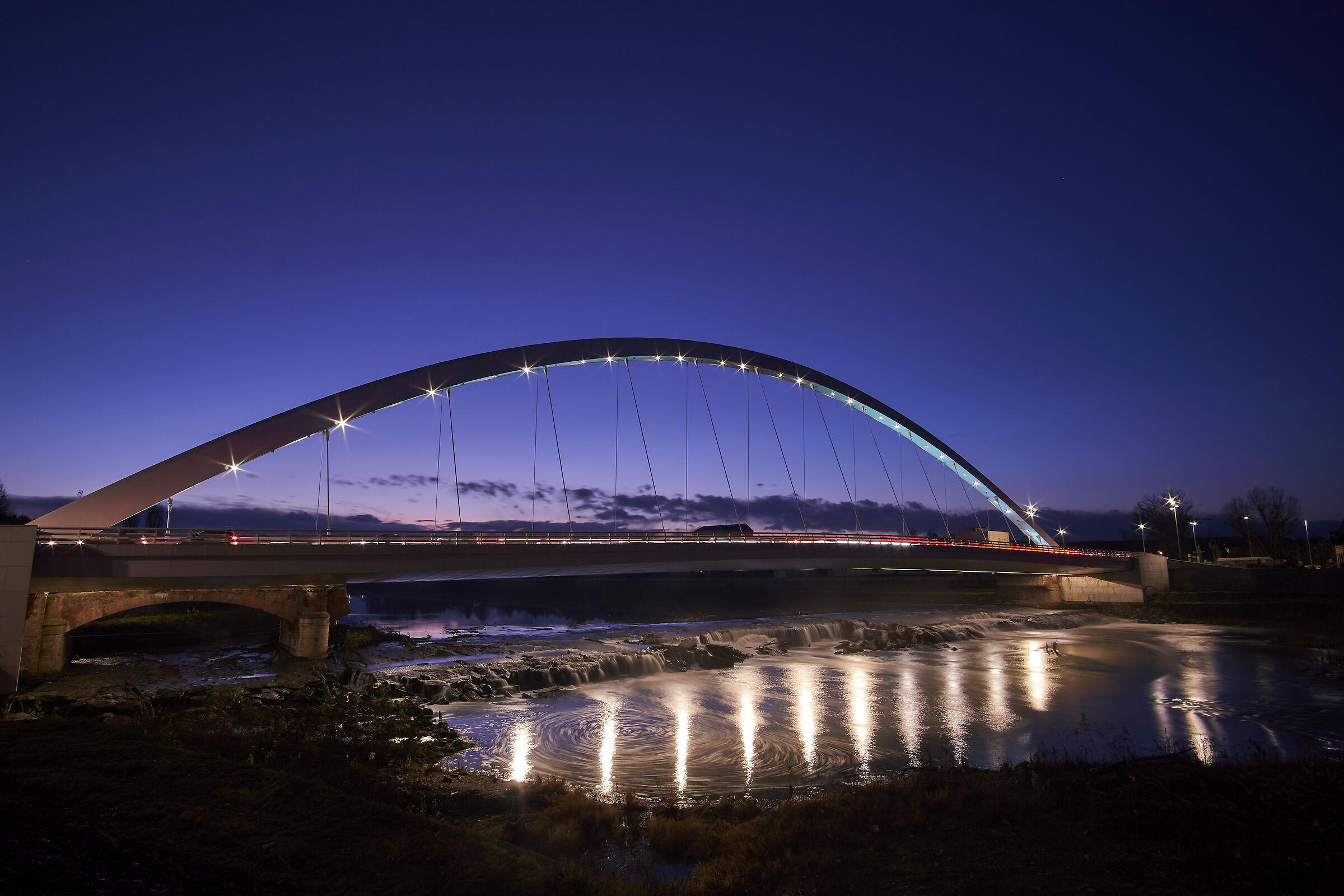 Ponte Meier di Alessandria - Tramonto