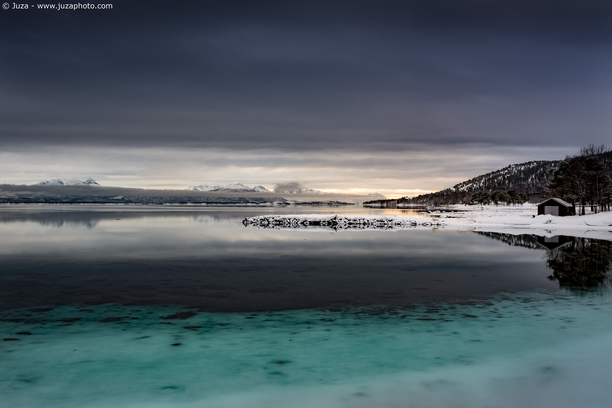 The ocean in Senja