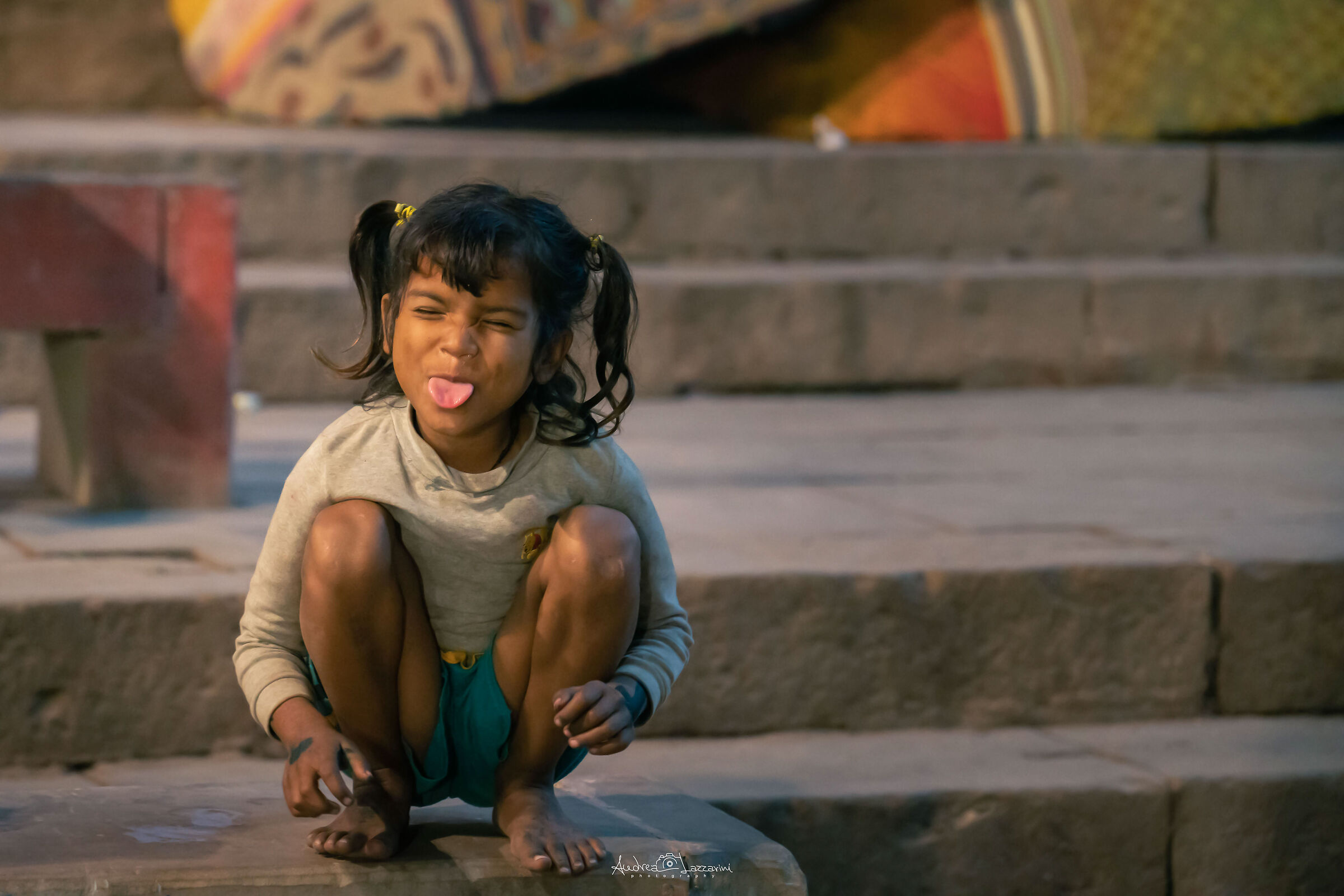Sniffy Tongue in Varanasi