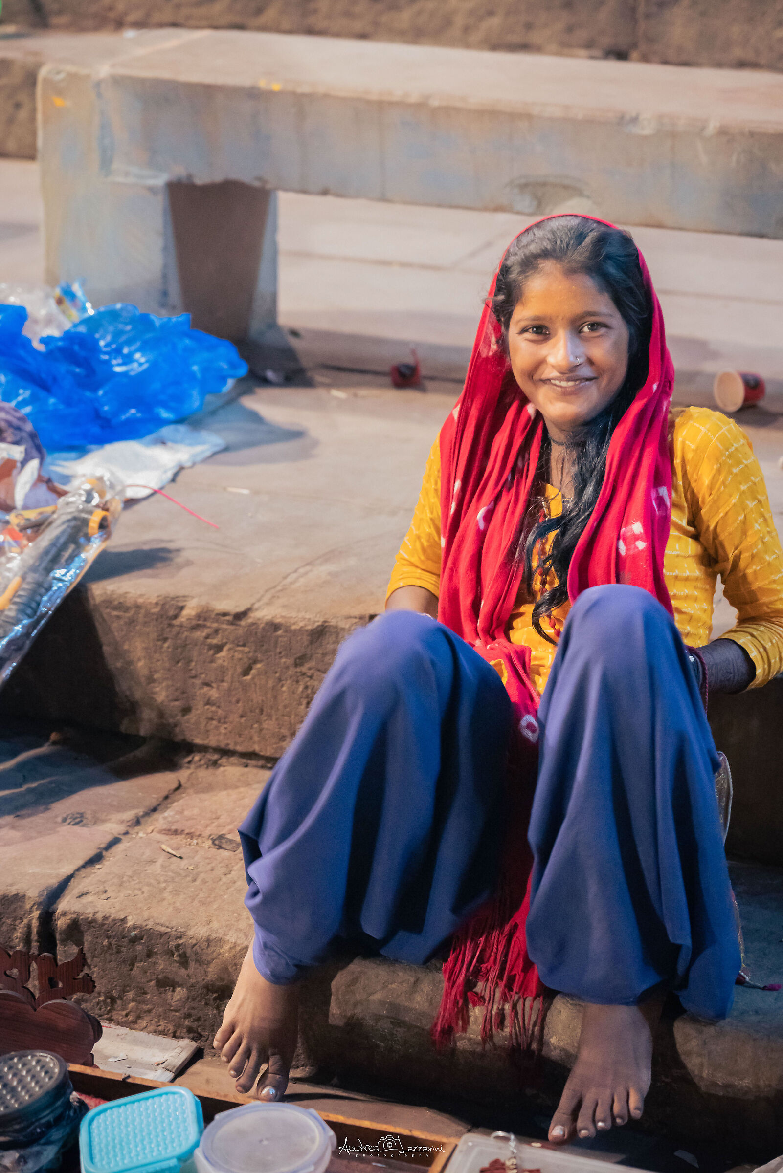 Ganges Market Woman |