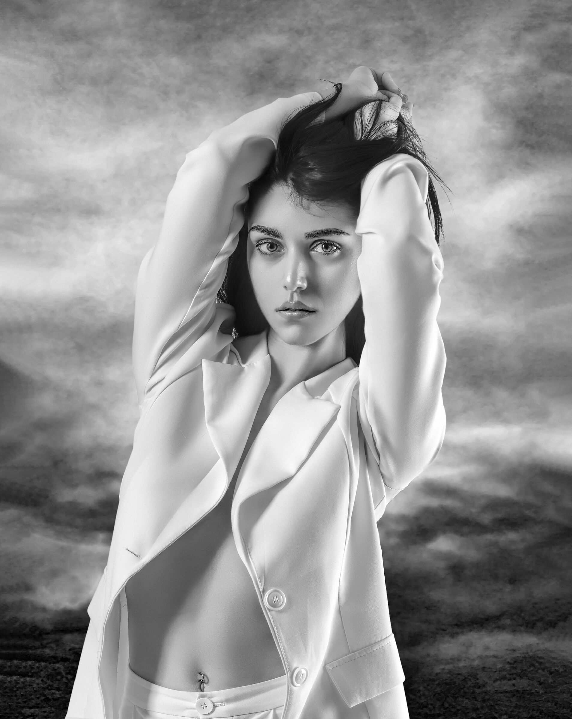 Donna In Bianco E Nero