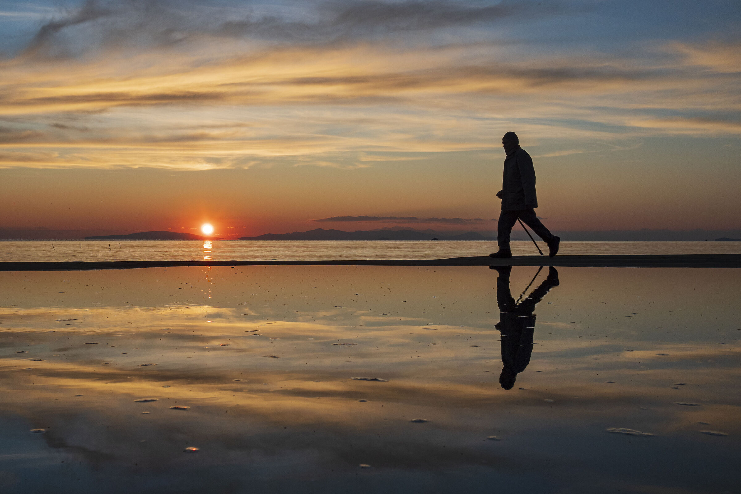 The reflection