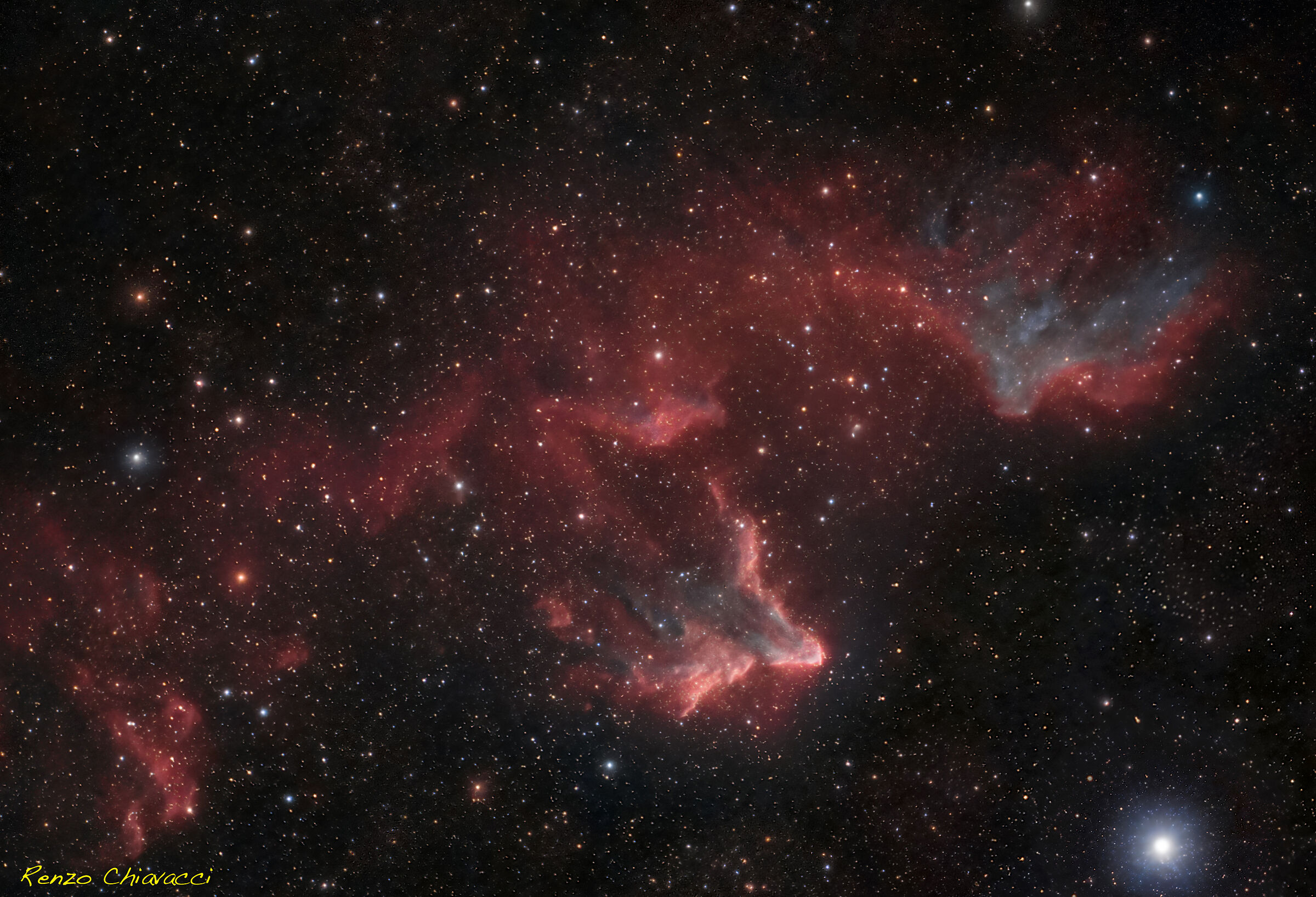 IC63 & IC59 'ghosts' in Cassiopeia
