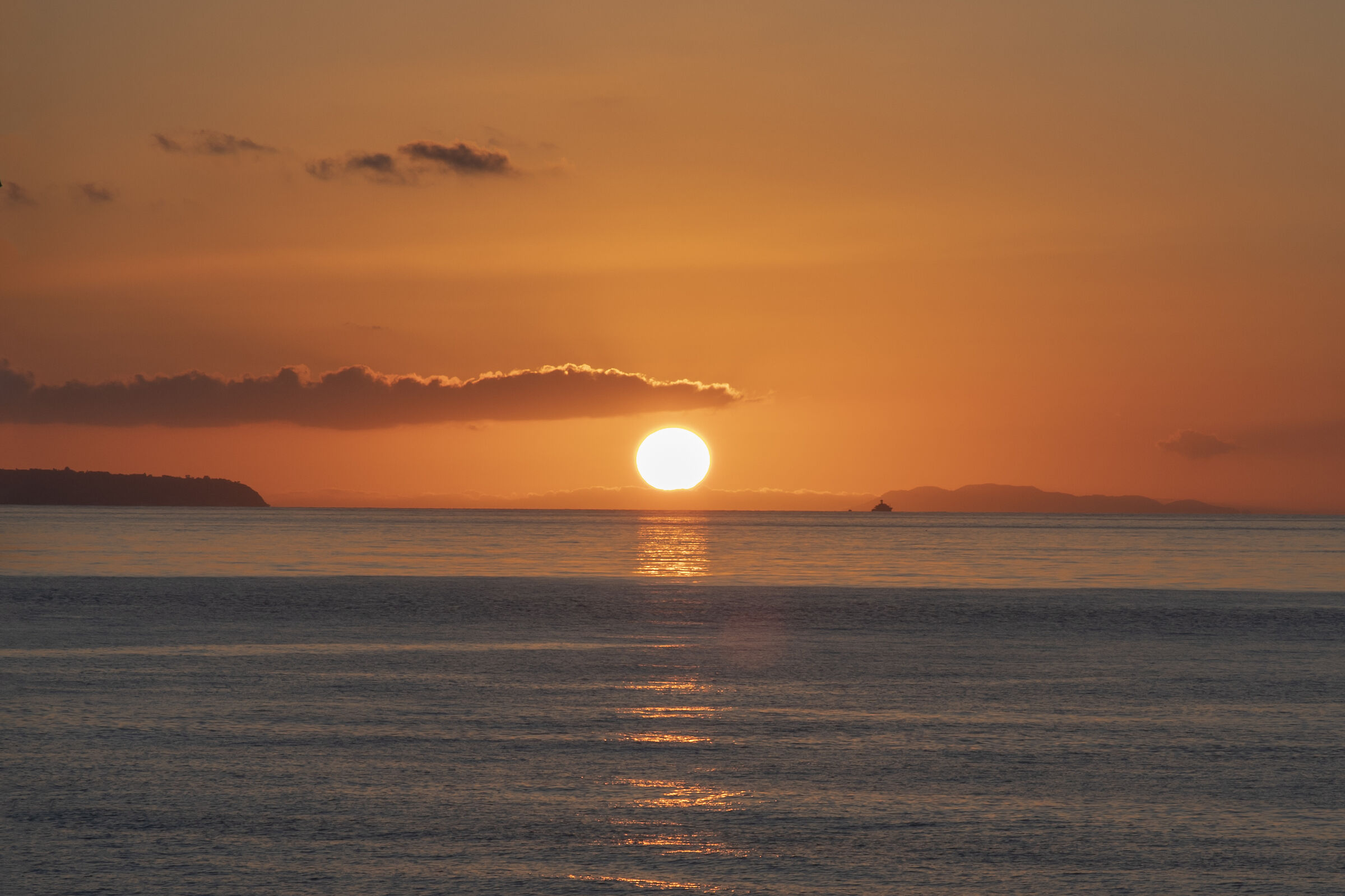 Sunset in Bagnara Calabra