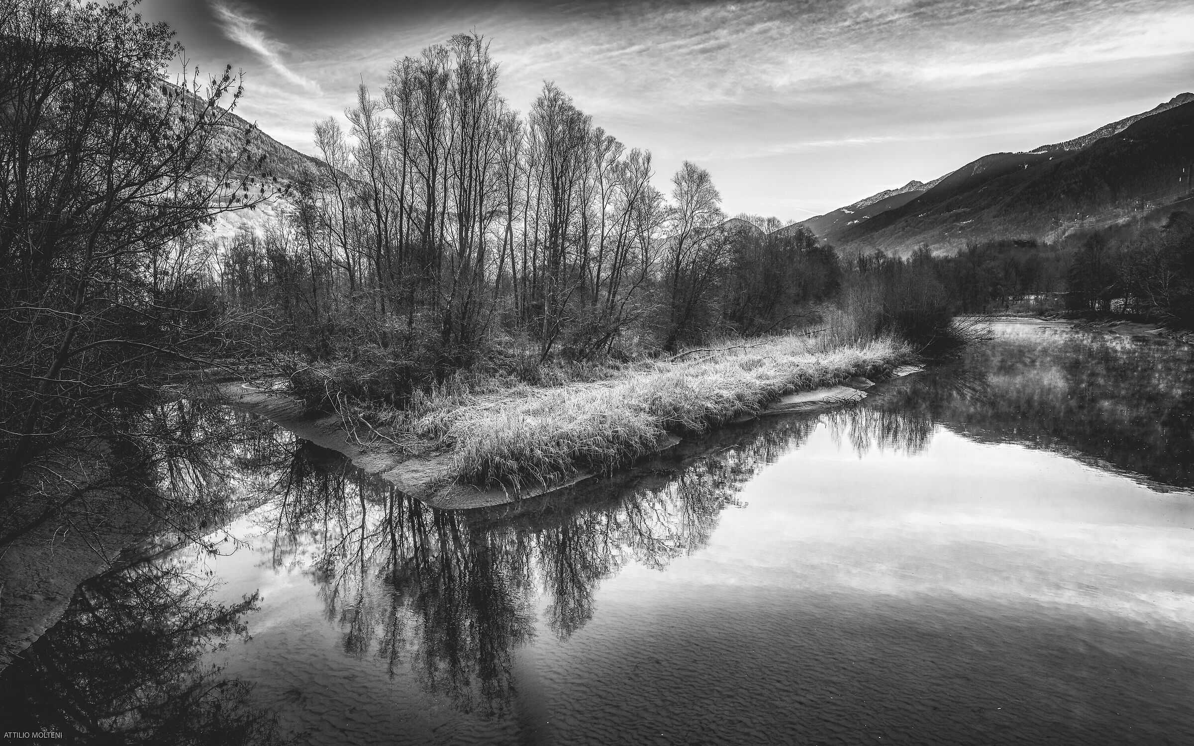 Il mio fiume d'inverno