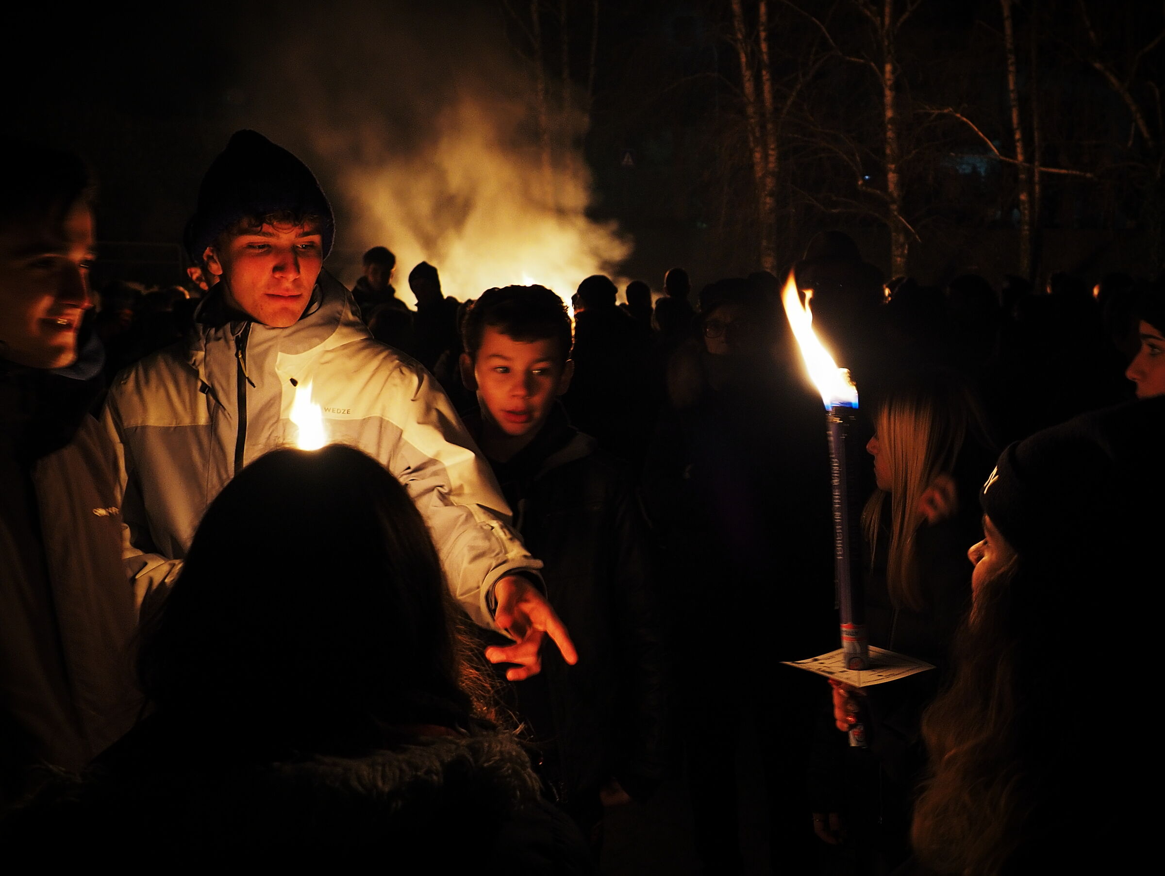 Fiaccolata Sant'Abaco Caselette(TO)