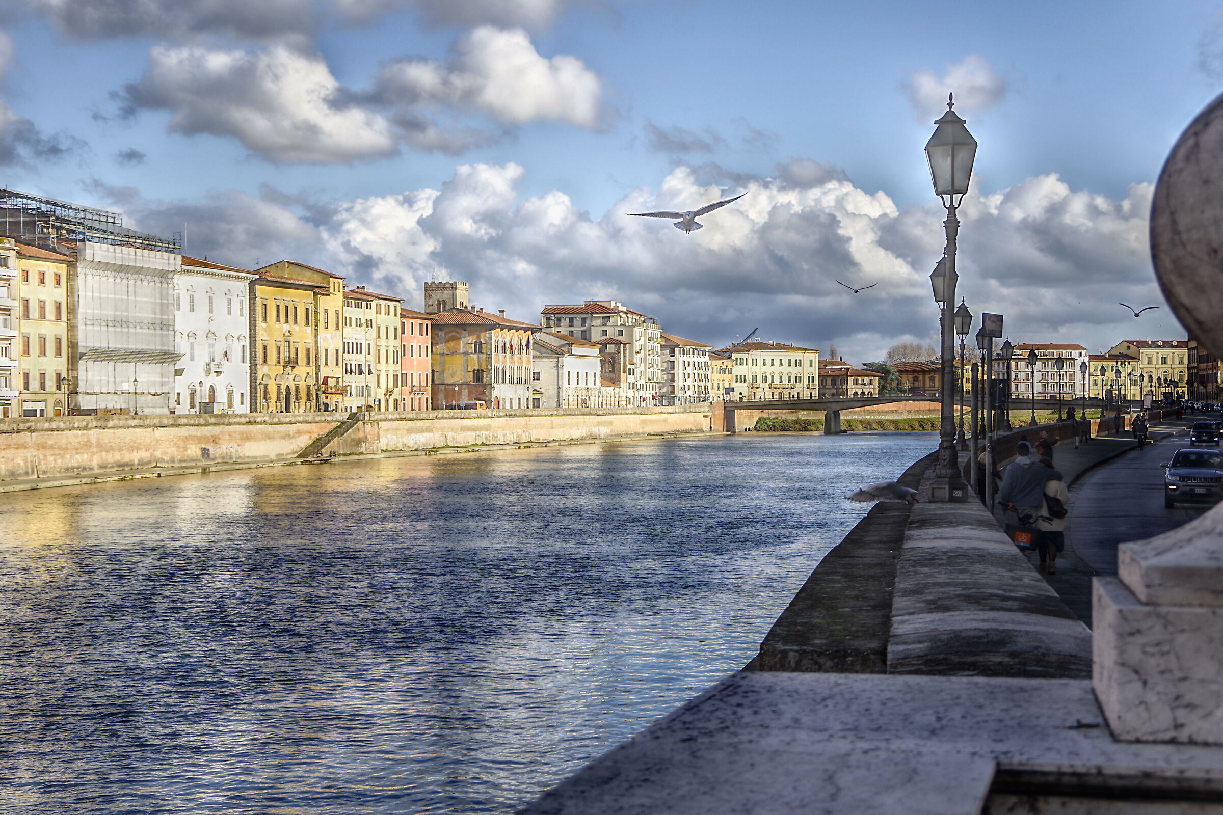 Lung'Arno to Pisa