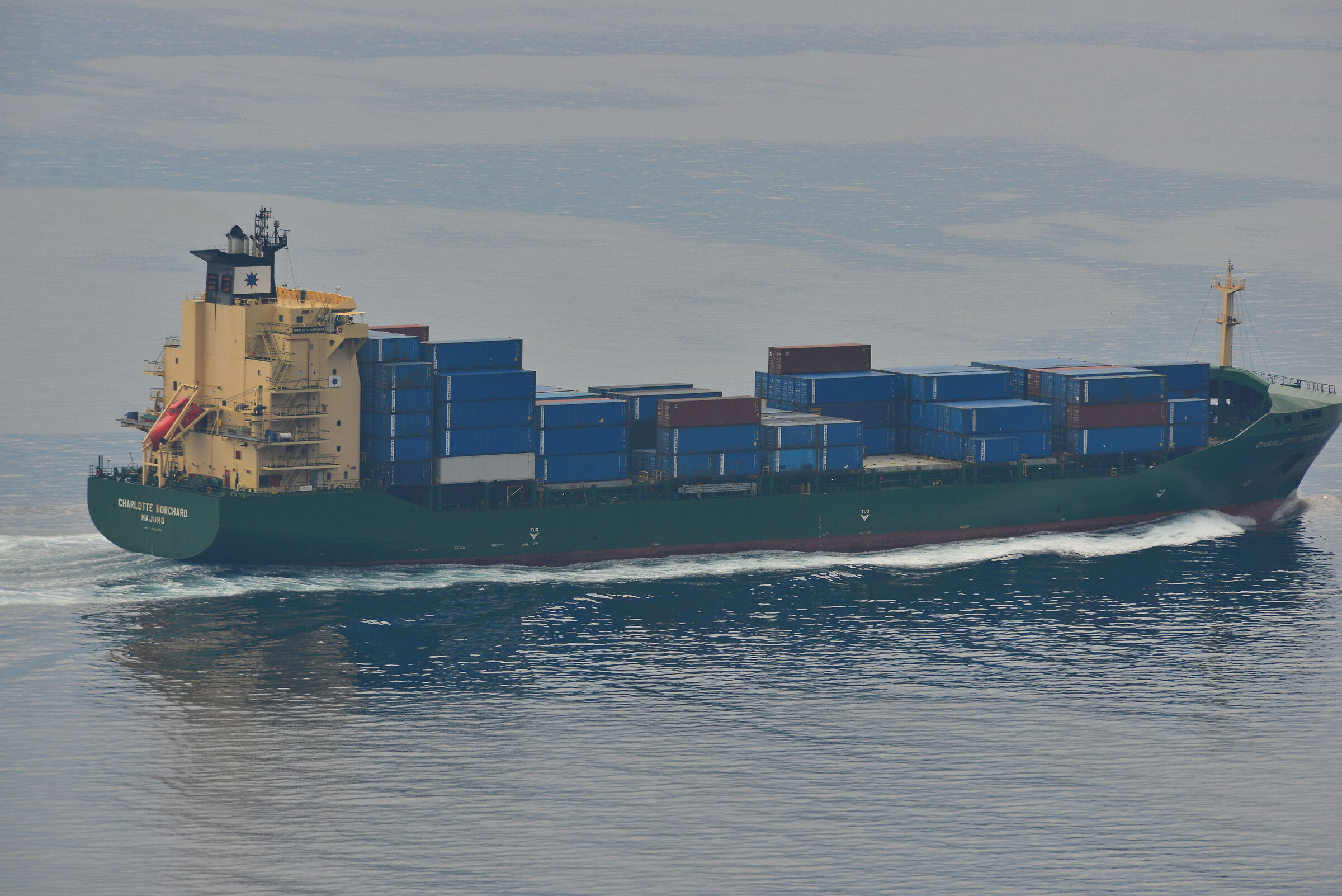 cargo ship in the Gulf of Salerno