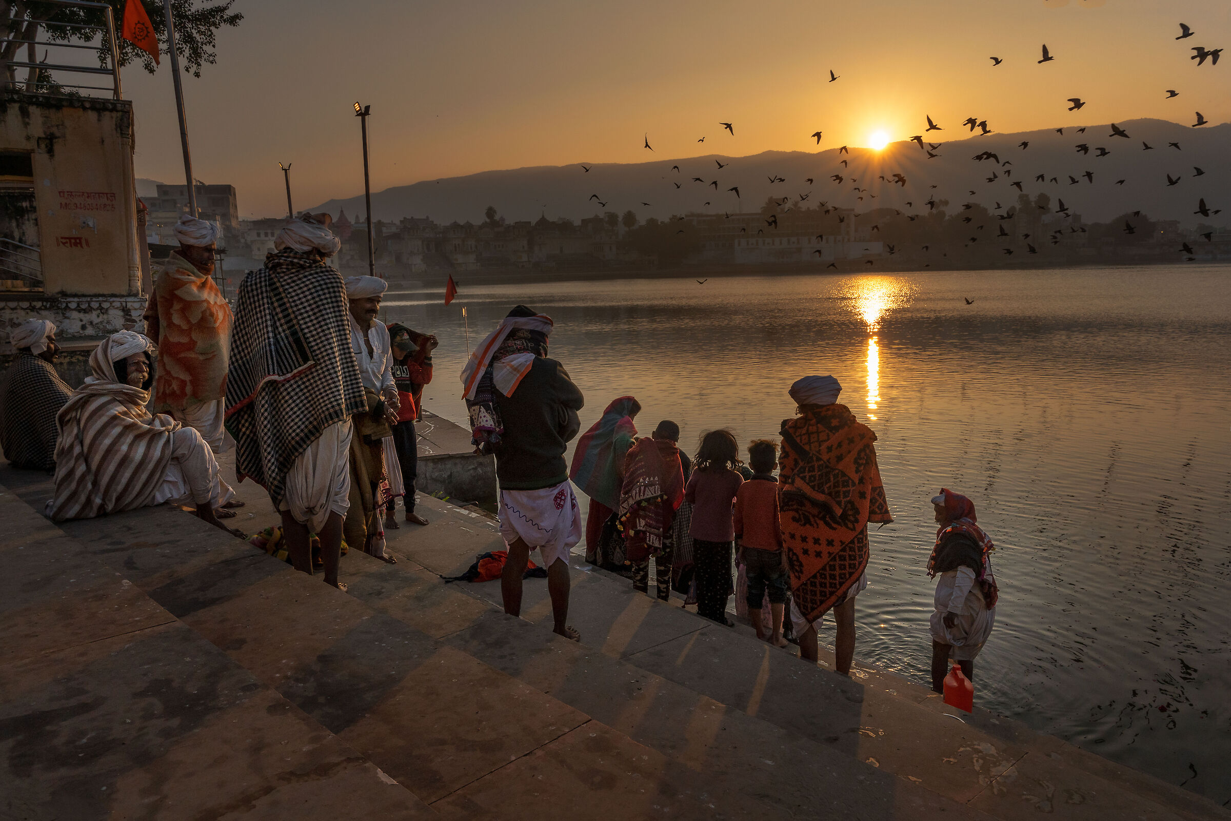 Pilgrims in Pushkar