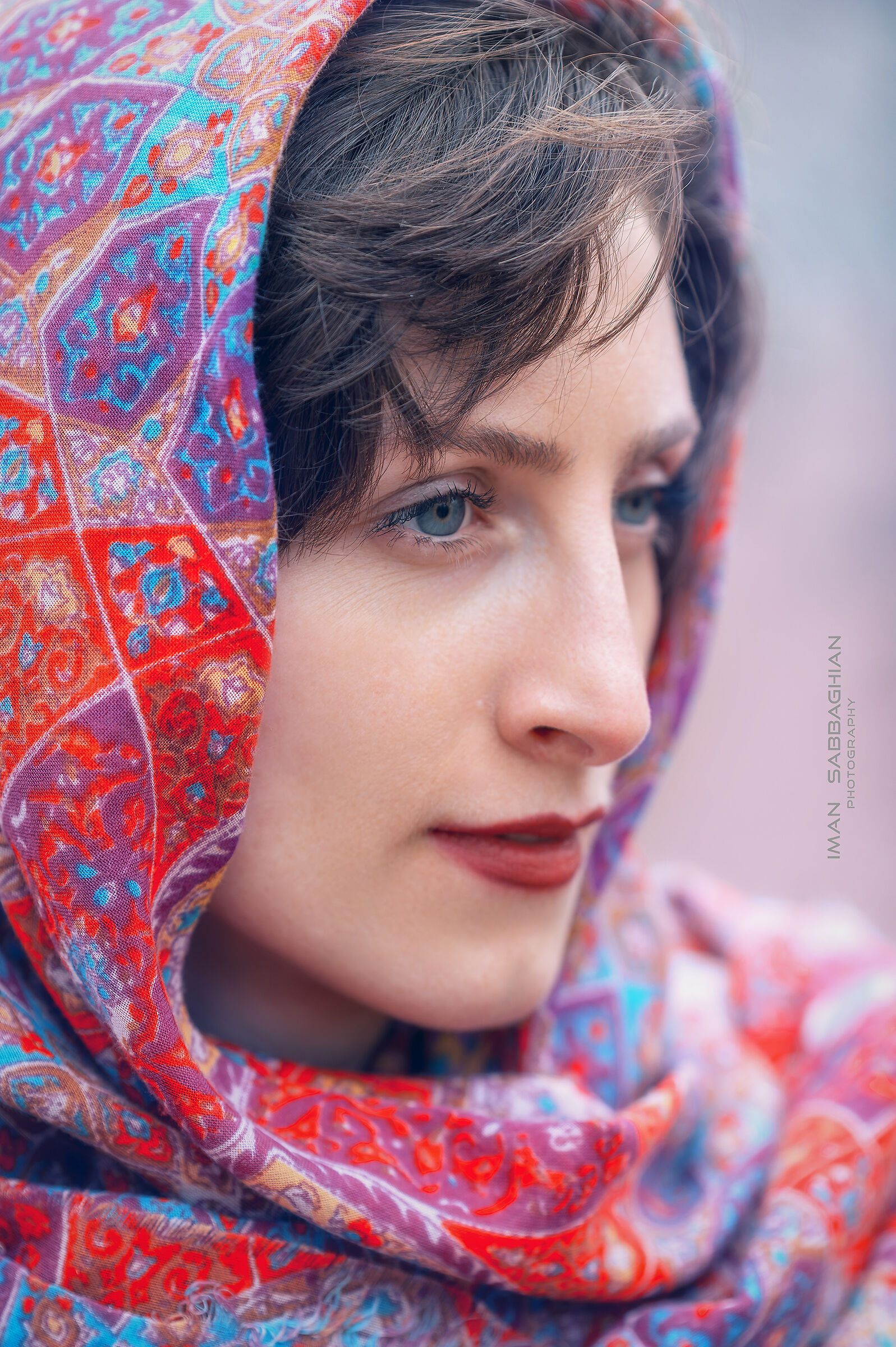 her eyes