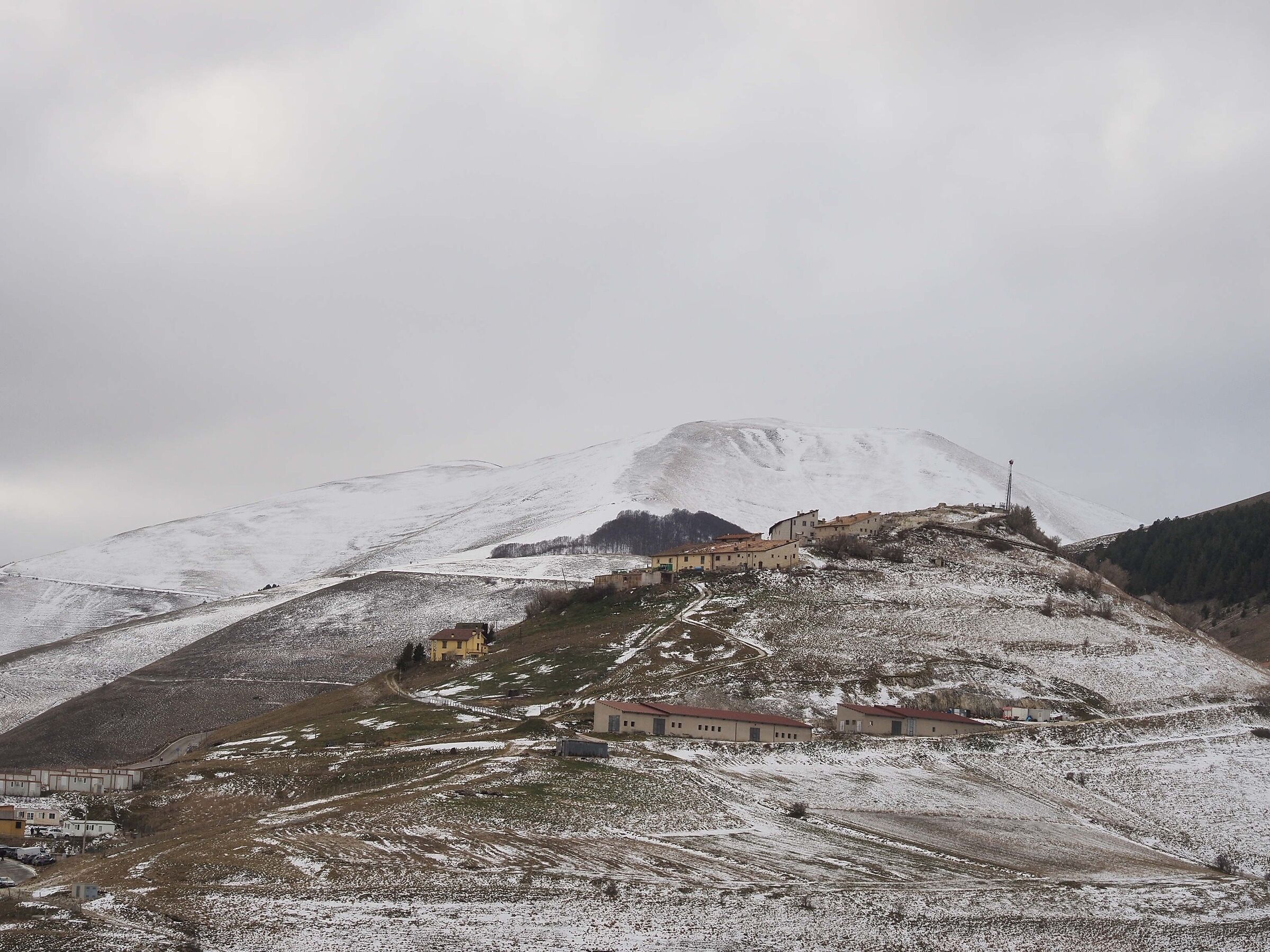 Castelluccio and the first snow