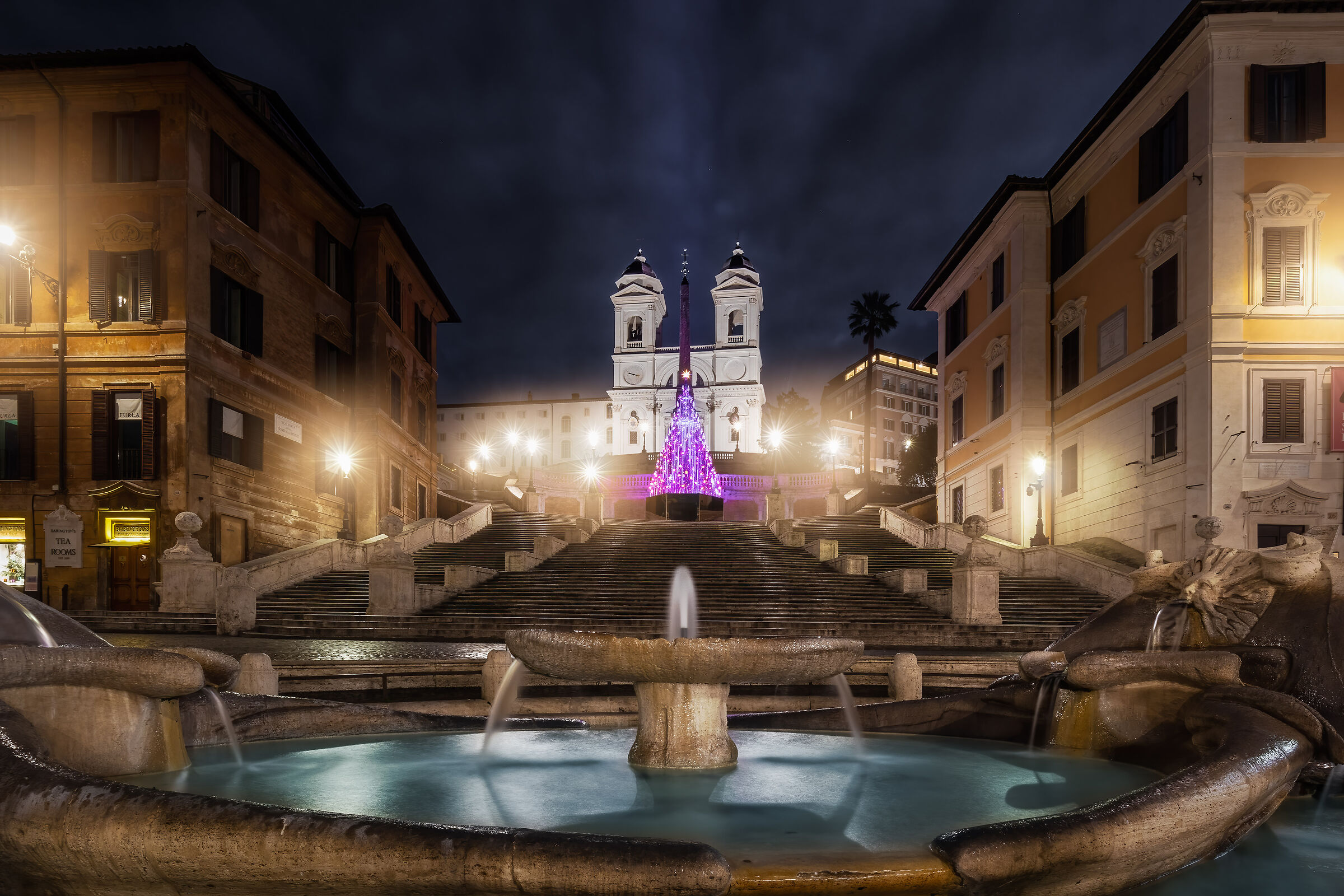 La scalinata di Trinità dei Monti
